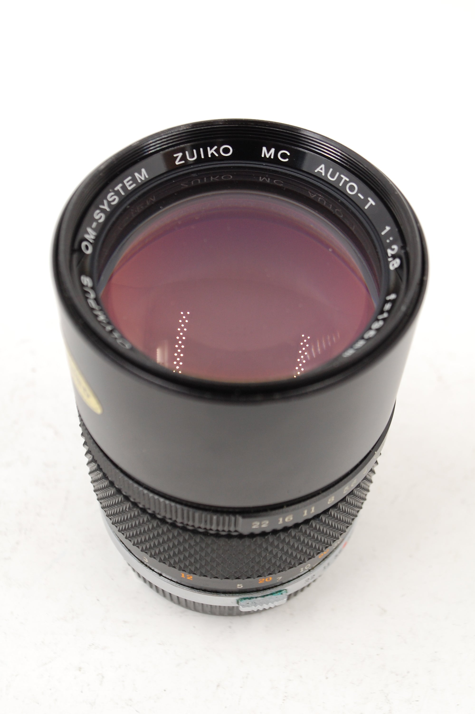 USED Olympus Auto-T 135mm F2.8 MF Lens with Case