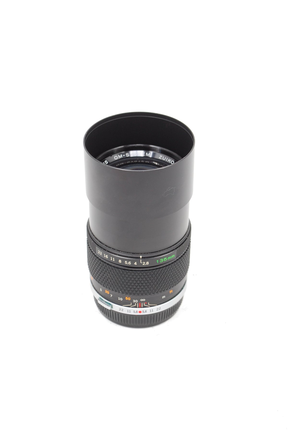 USED Olympus Auto-T 135mm F2.8 MF Lens with Case