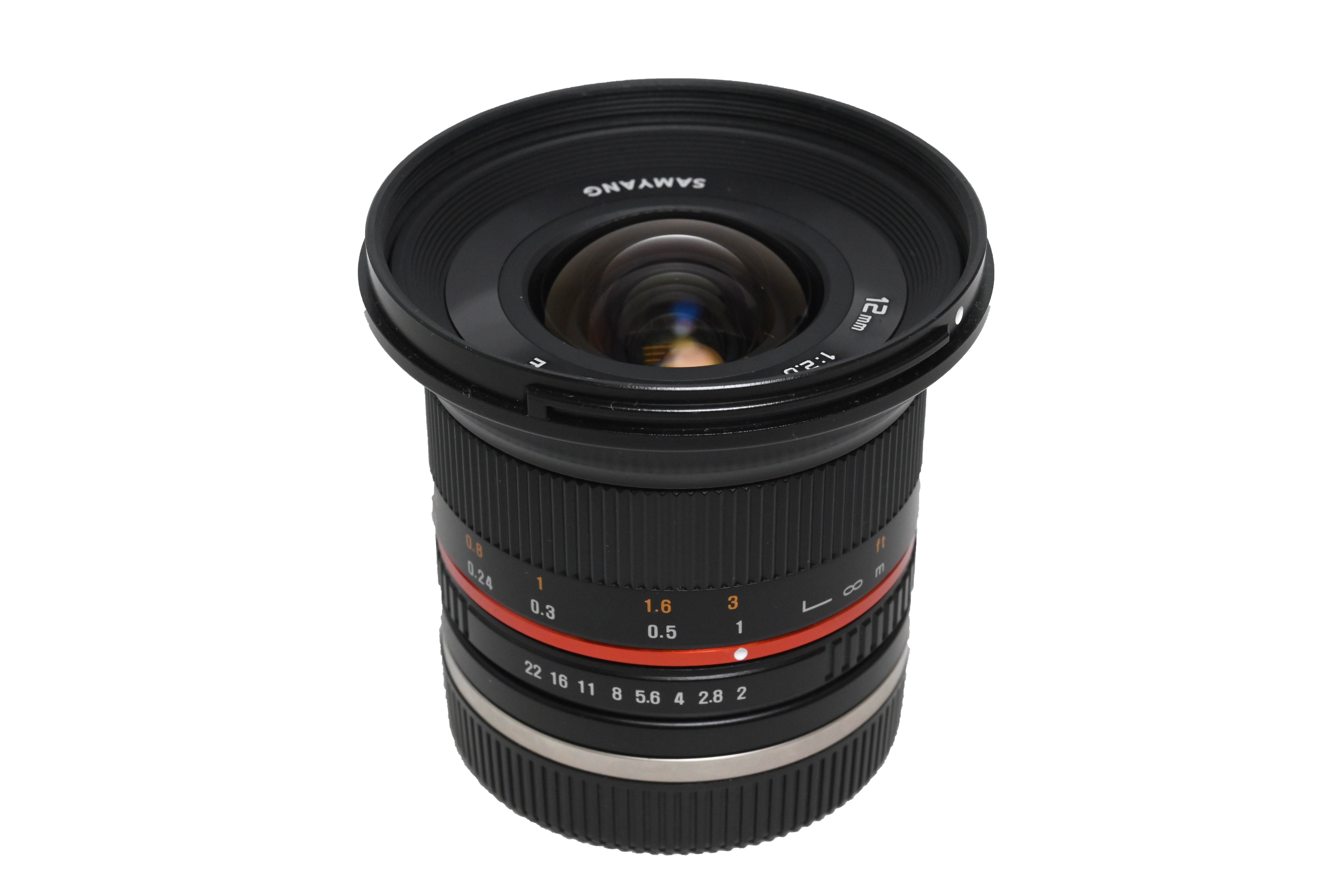 Cs Lens Samyang 12mm F2 Canon M USED Samyang 12mm F/2 NCS CS For Sony