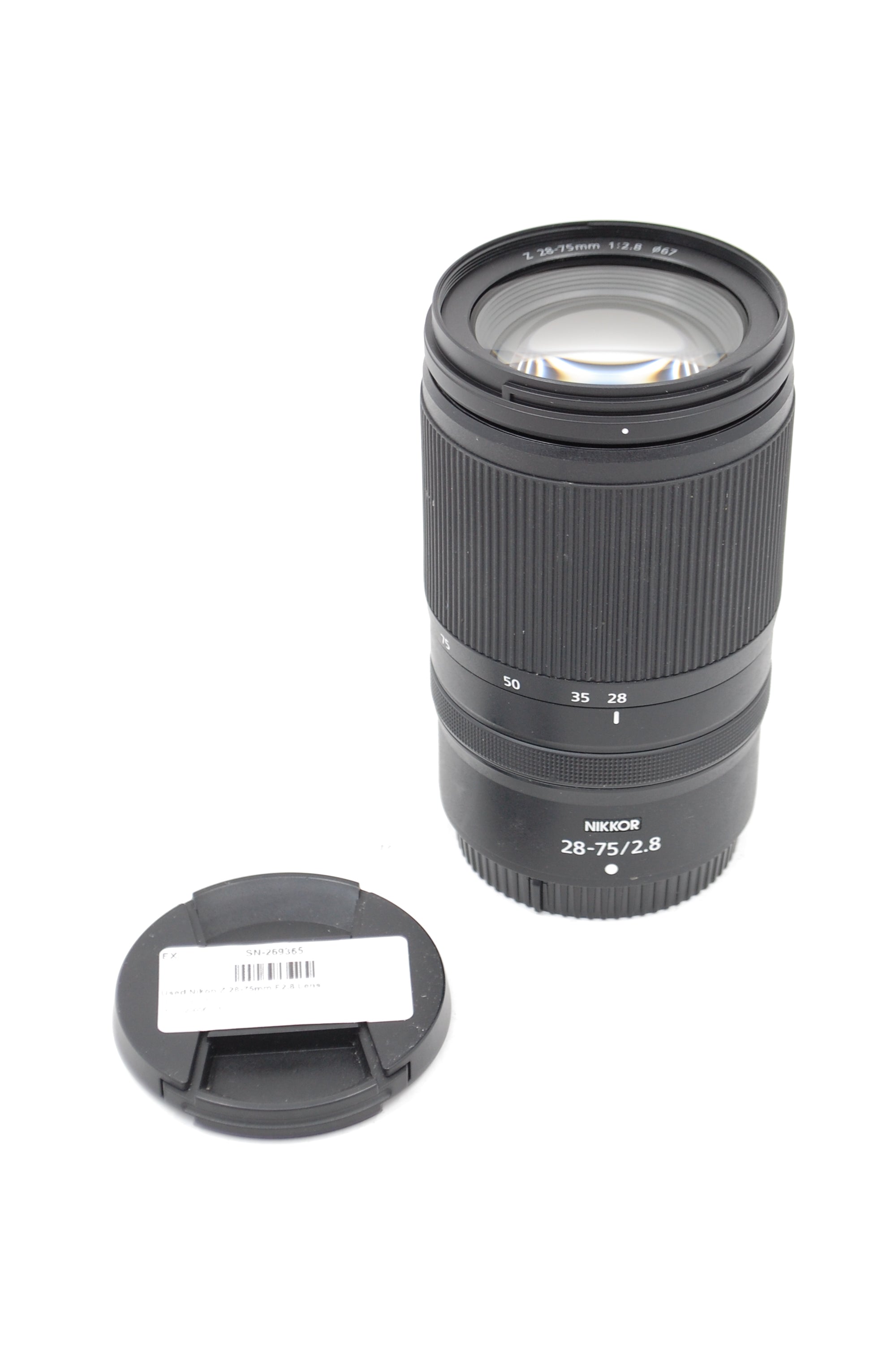 Used Nikon Z 28-75mm F2.8 Lens