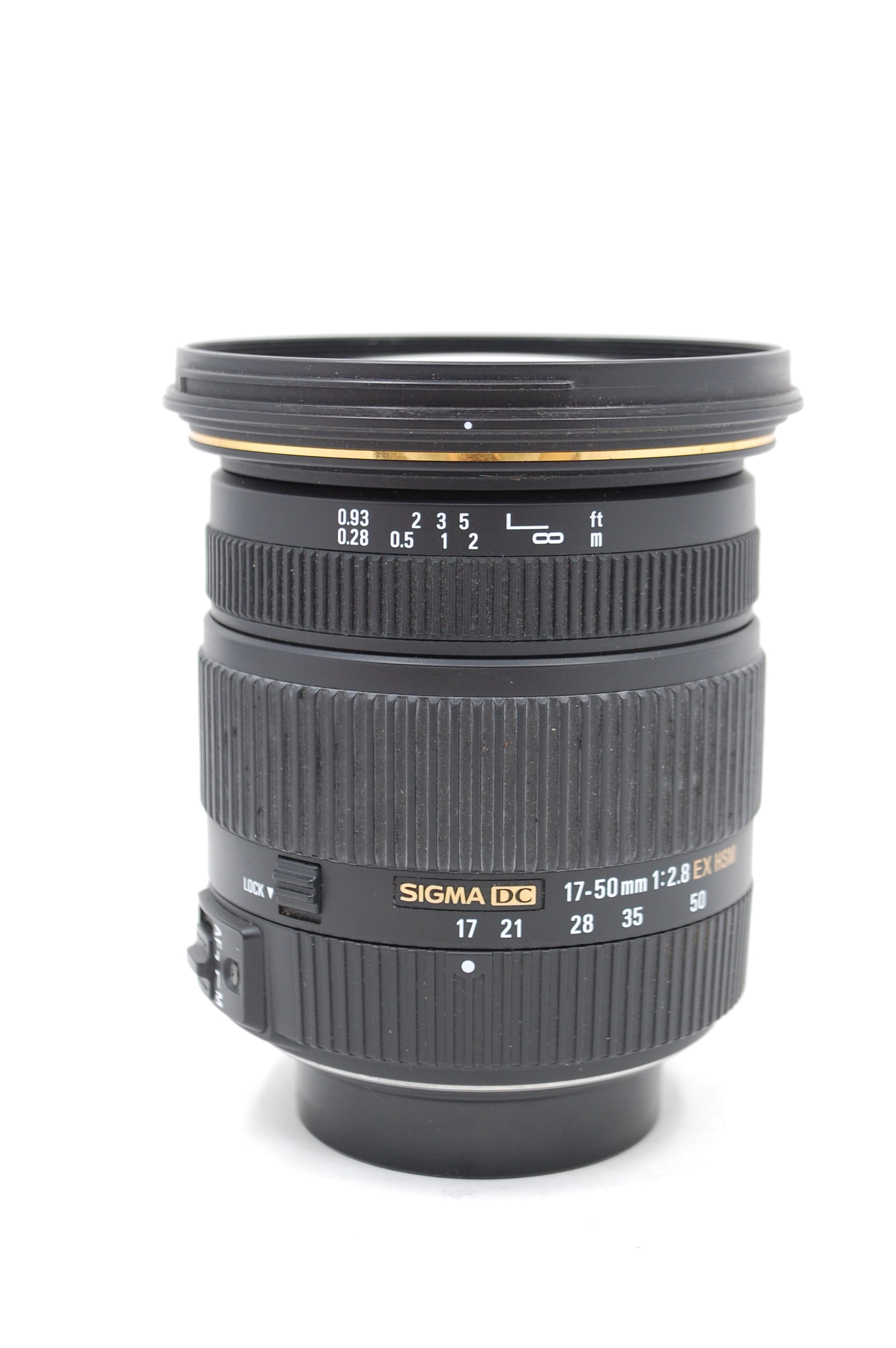 USED Sigma 17-50 F2.8 EX DC HSM (PK) Lens