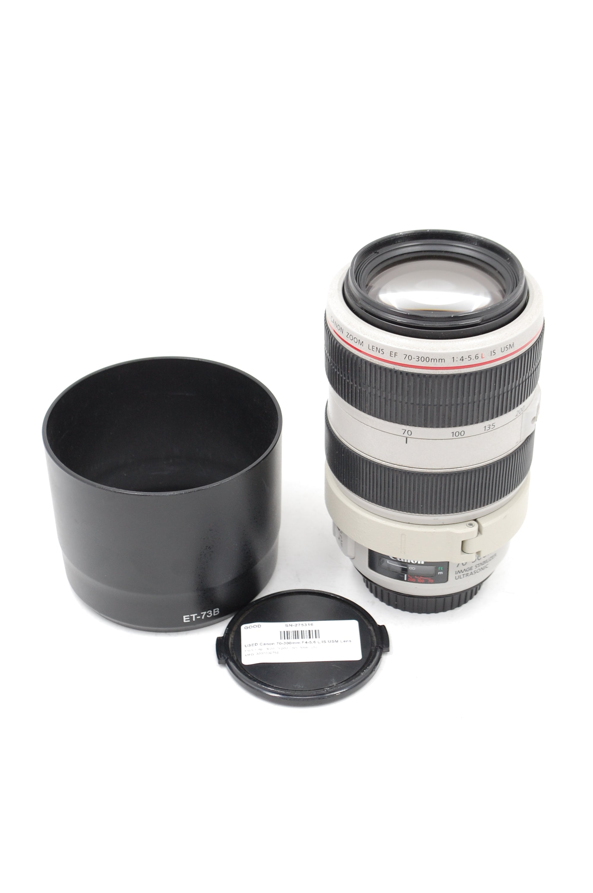 USED Canon 70-300mm F4-5.6 L IS USM Lens