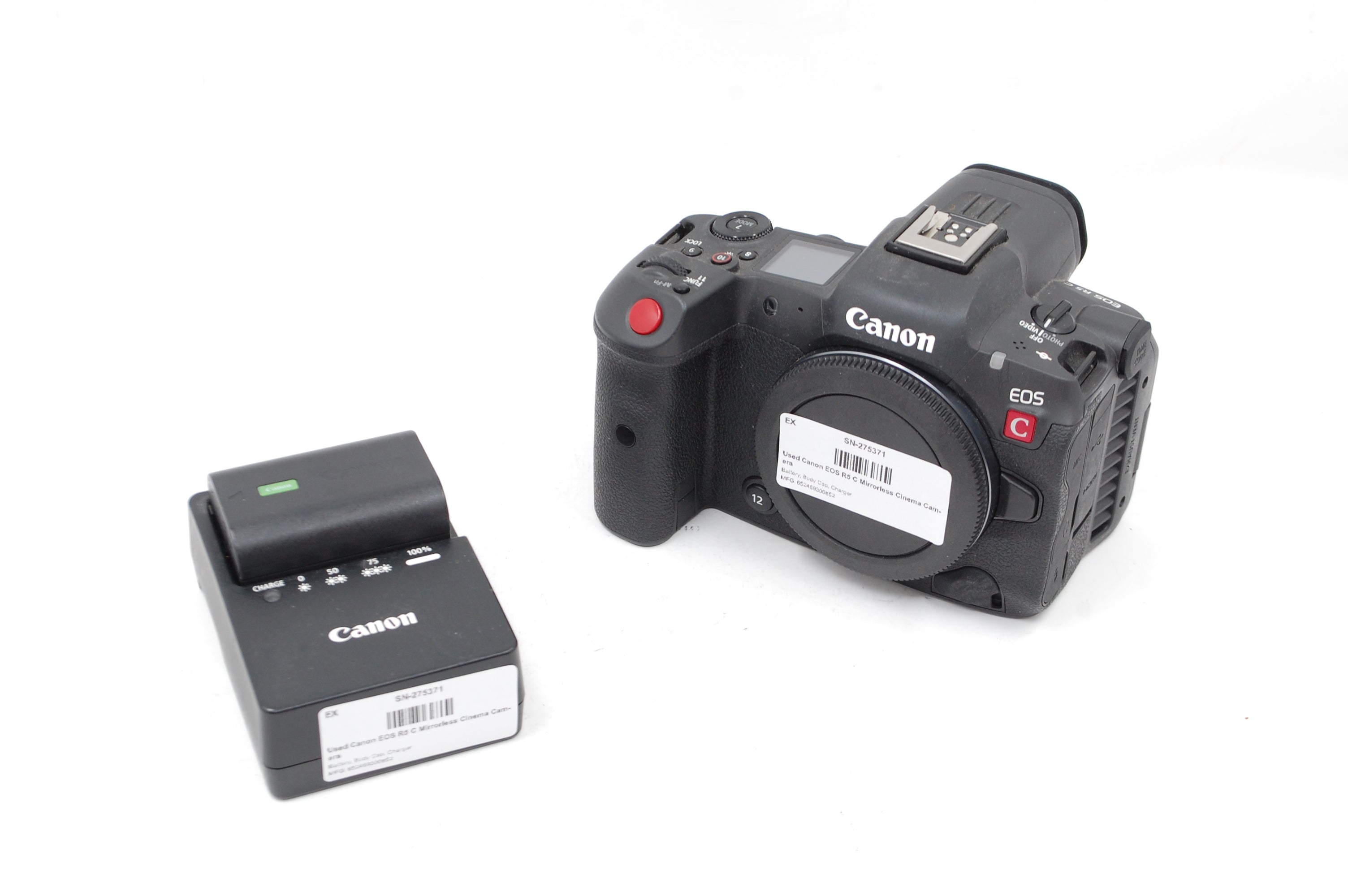 Used Canon EOS R5 C Mirrorless Cinema Camera