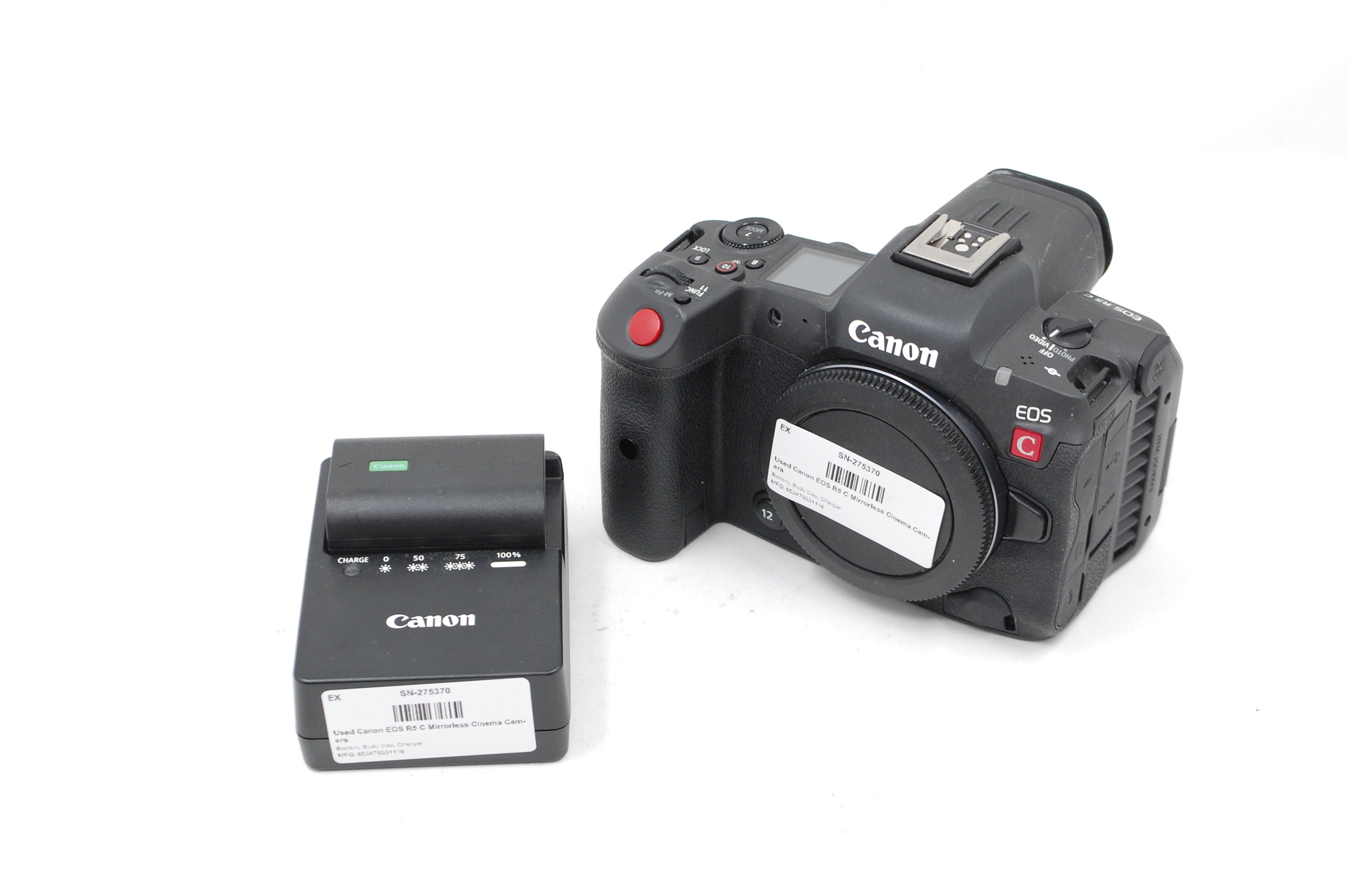 Used Canon EOS R5 C Mirrorless Cinema Camera