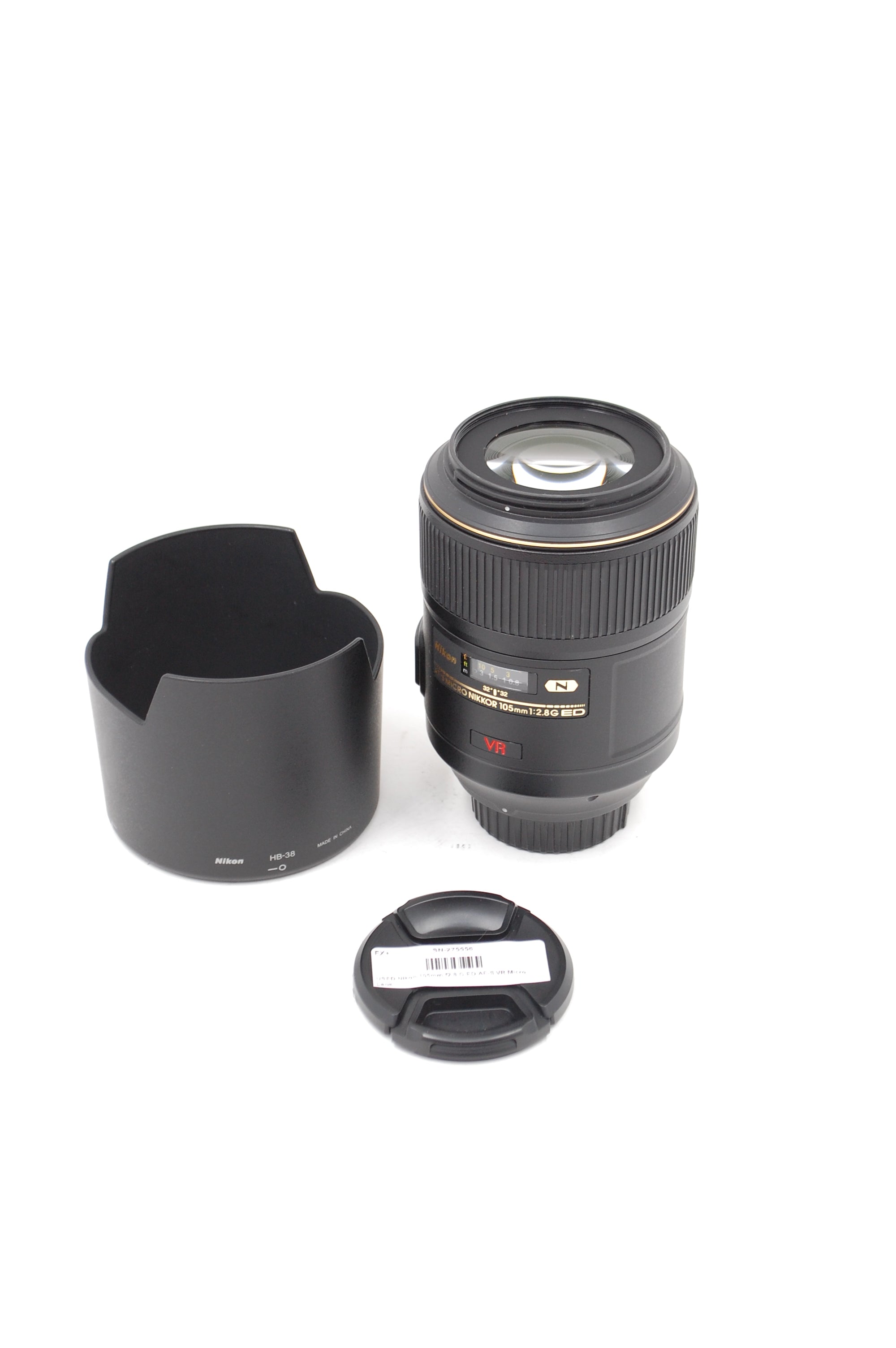 USED Nikon 105mm f2.8 G ED AF-S VR Micro Lens