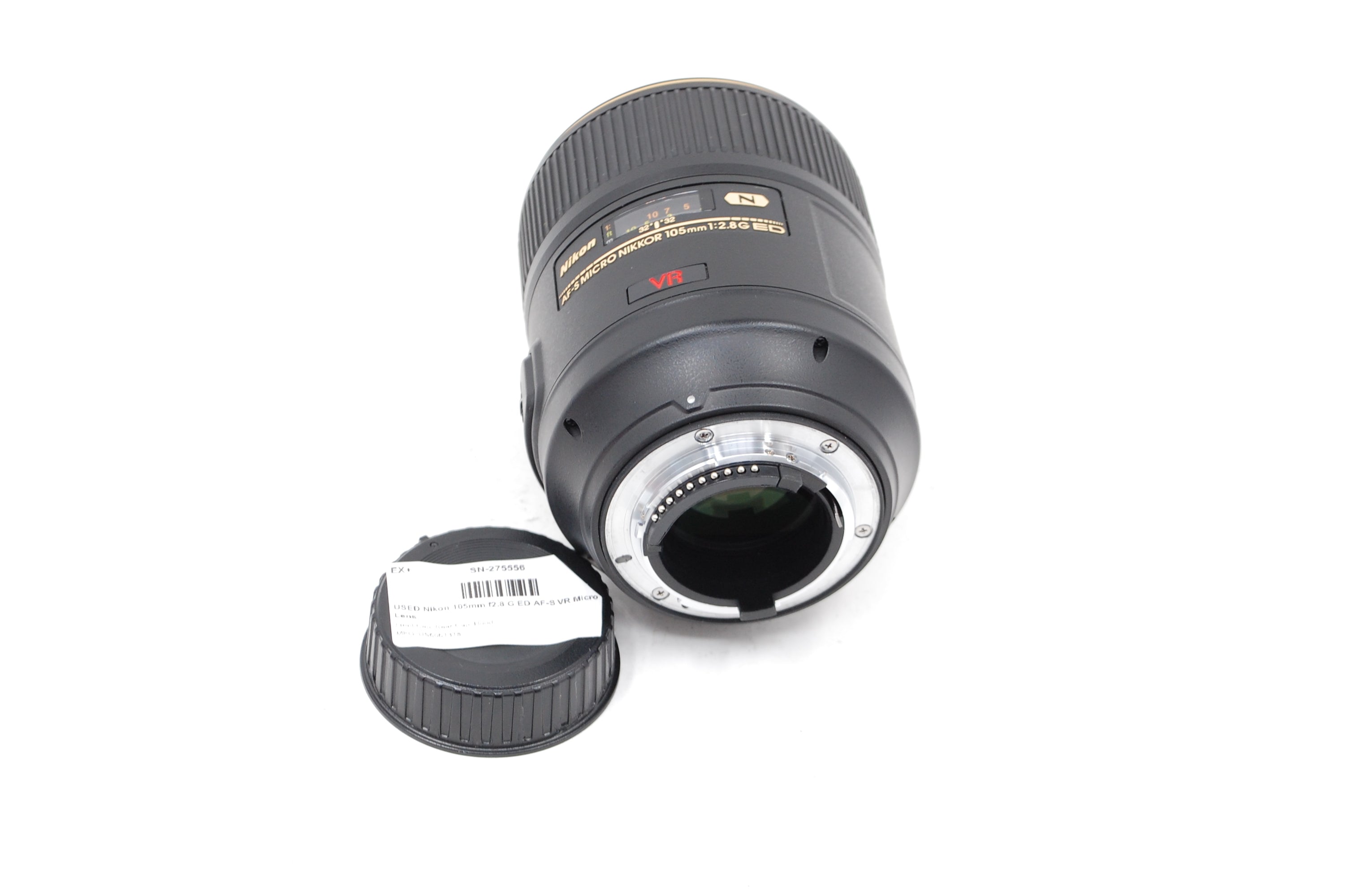 USED Nikon 105mm f2.8 G ED AF-S VR Micro Lens