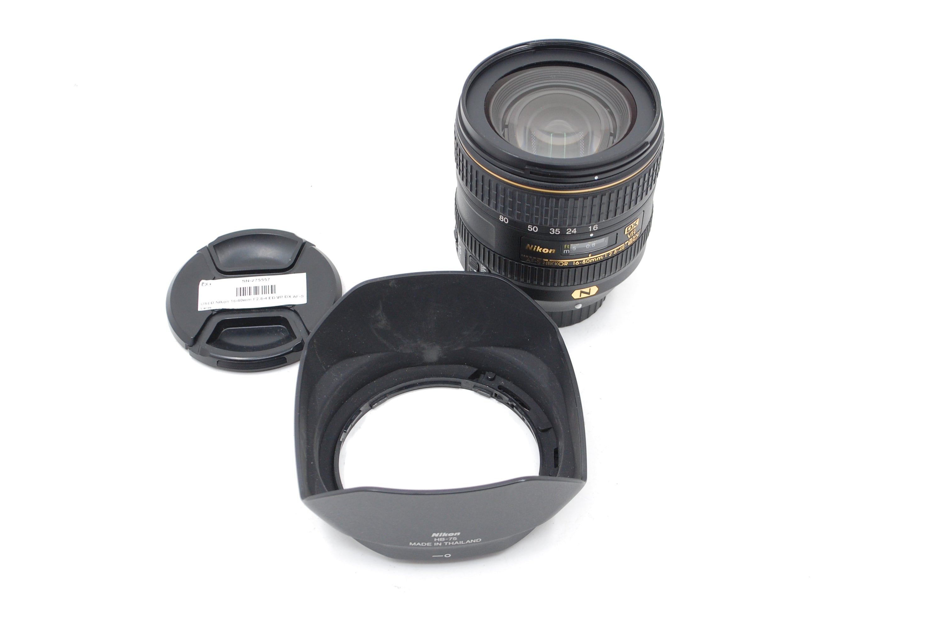 USED Nikon 16-80mm F2.8-4 ED VR DX AF-S Lens