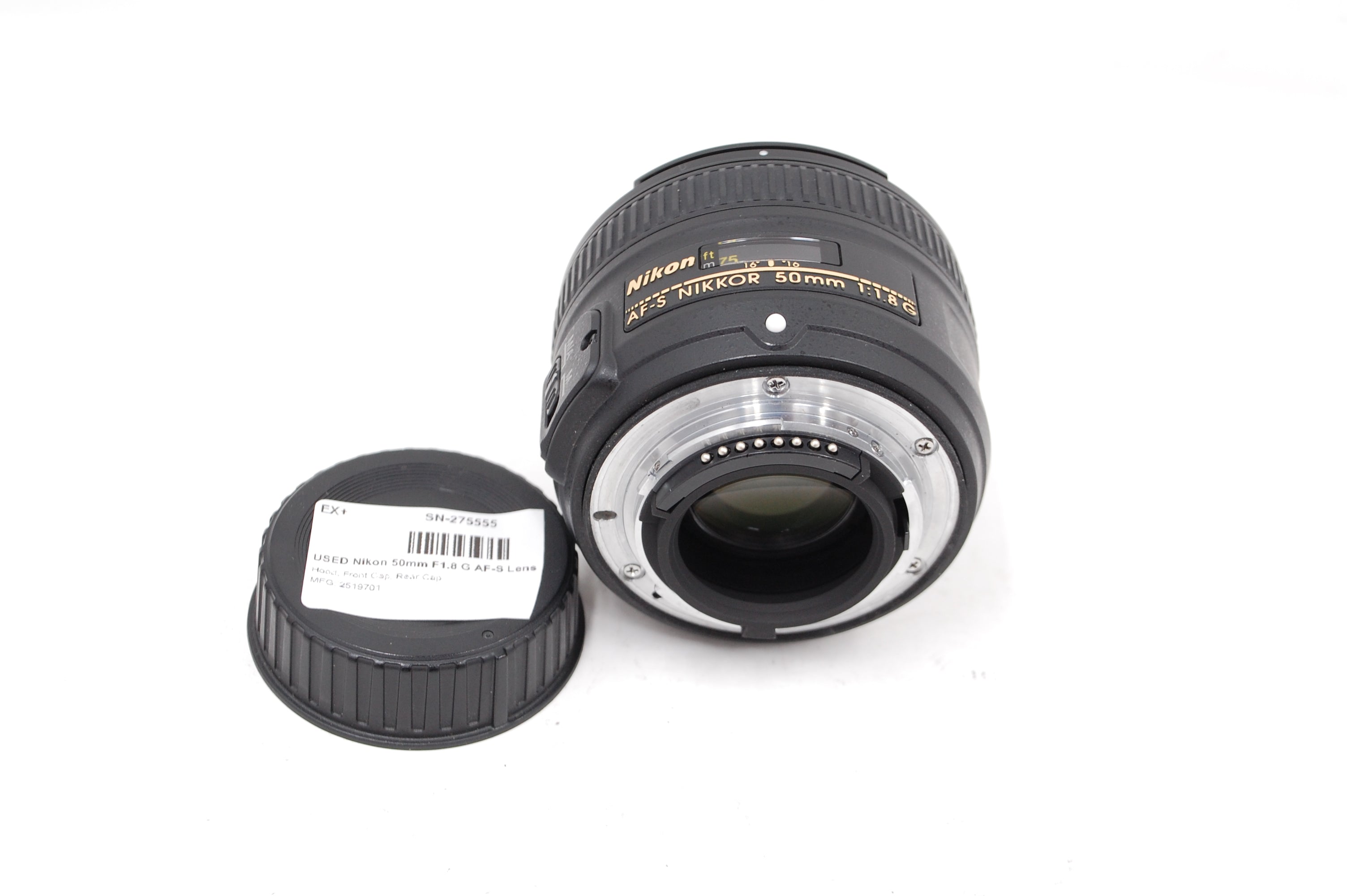 USED Nikon 50mm F1.8 G AF-S Lens