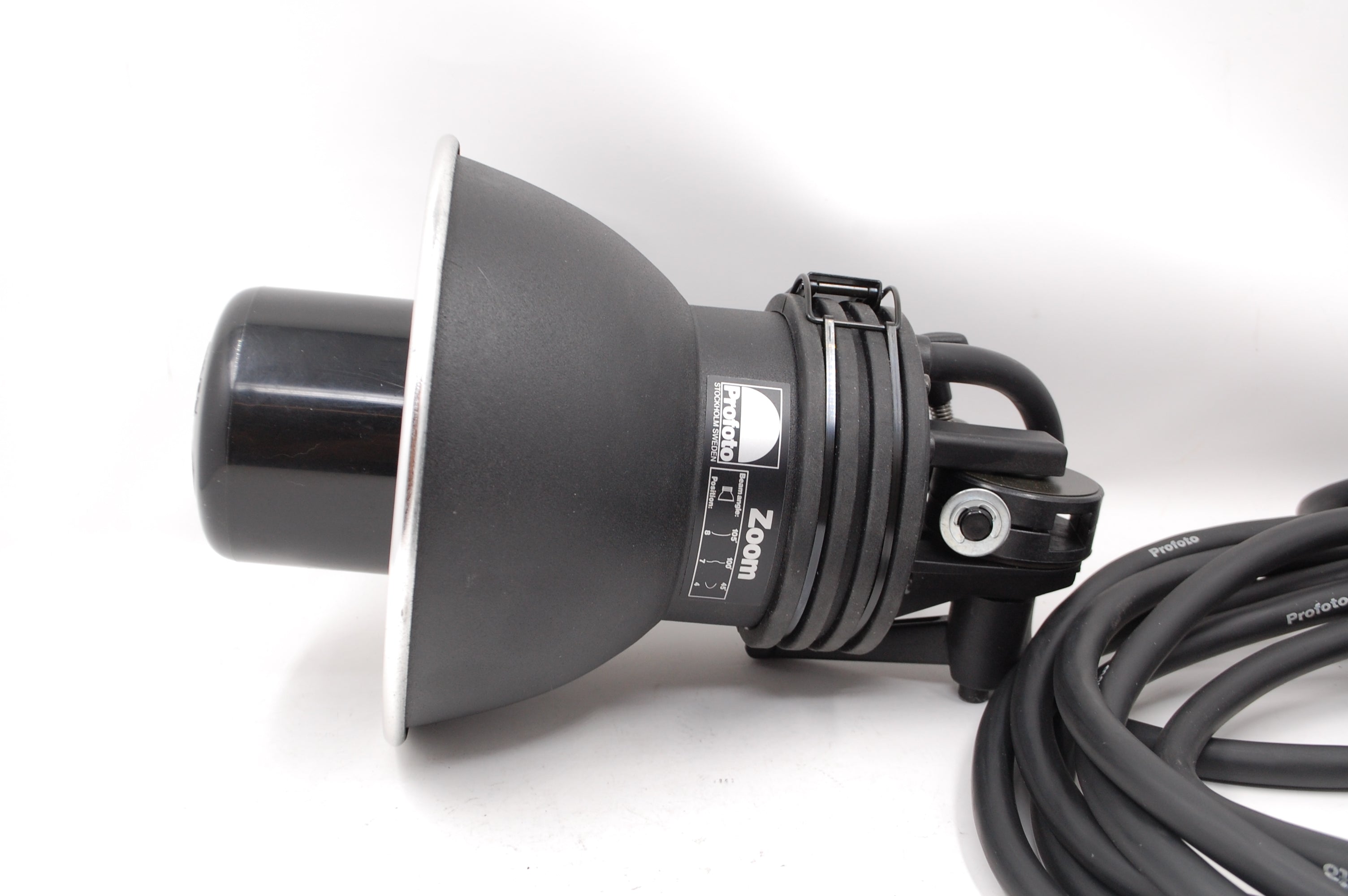 USED Profoto Acute D4 (3X) Flash Head With Extension Cable w/Acute2 1200 Controller