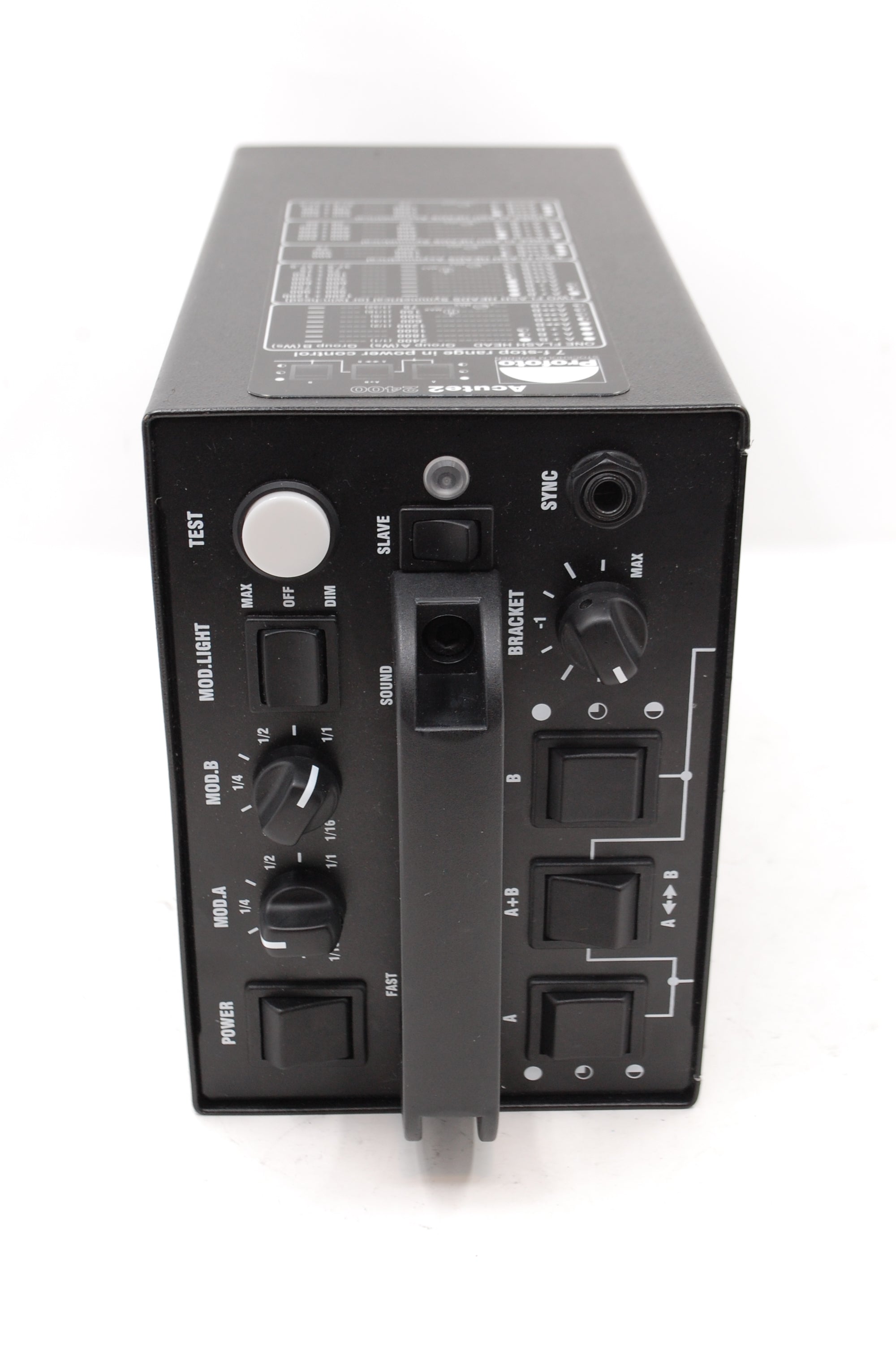 USED Profoto Acute D4 (3X) Flash Head With Extension Cable w/Acute2 2400 Controller