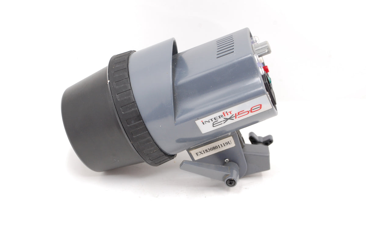 Used Interfit EX150 Monolight Studio Strobe Flash with Power Cord (3-Light Kit)