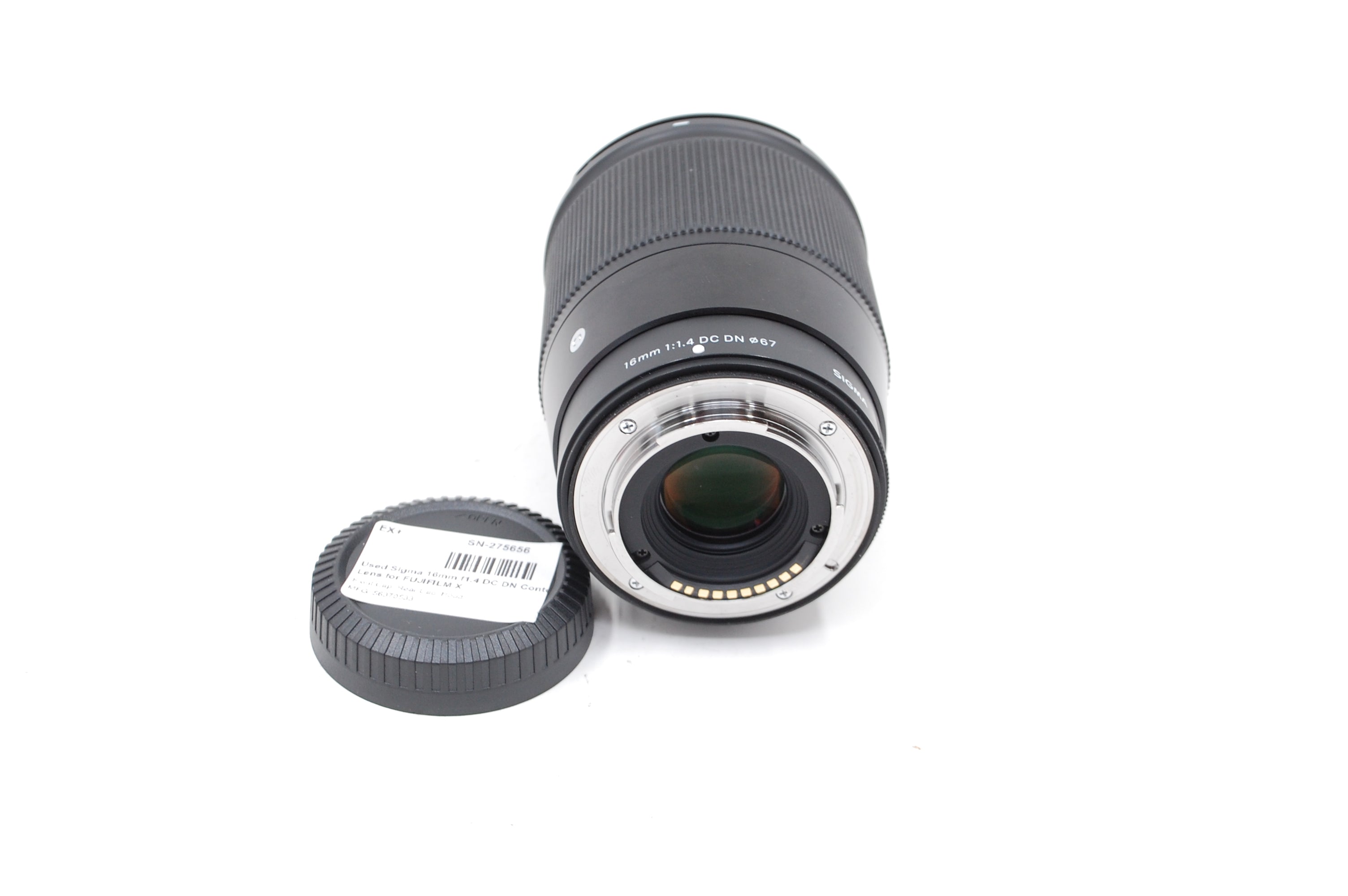 Used Sigma 16mm f1.4 DC DN Contemporary Lens for FUJIFILM X