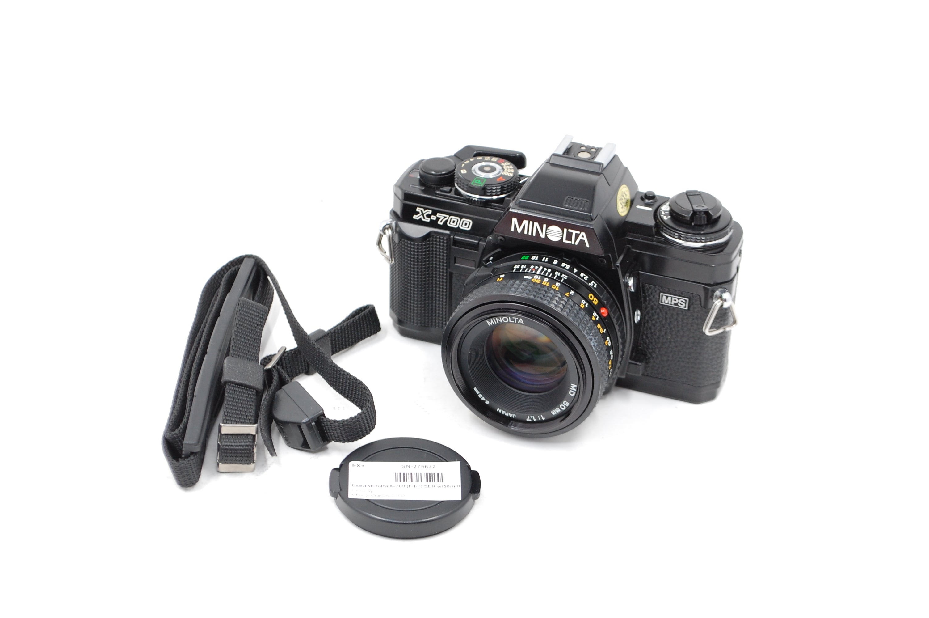 Used Minolta X-700 [Film] SLR w/50mm f1.7 Lens