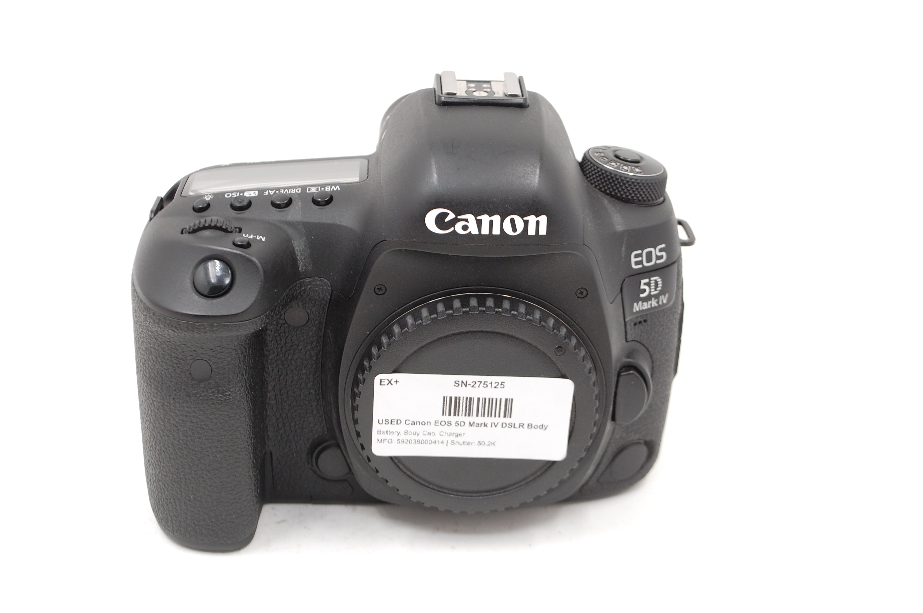 USED Canon EOS 5D Mark IV DSLR Body
