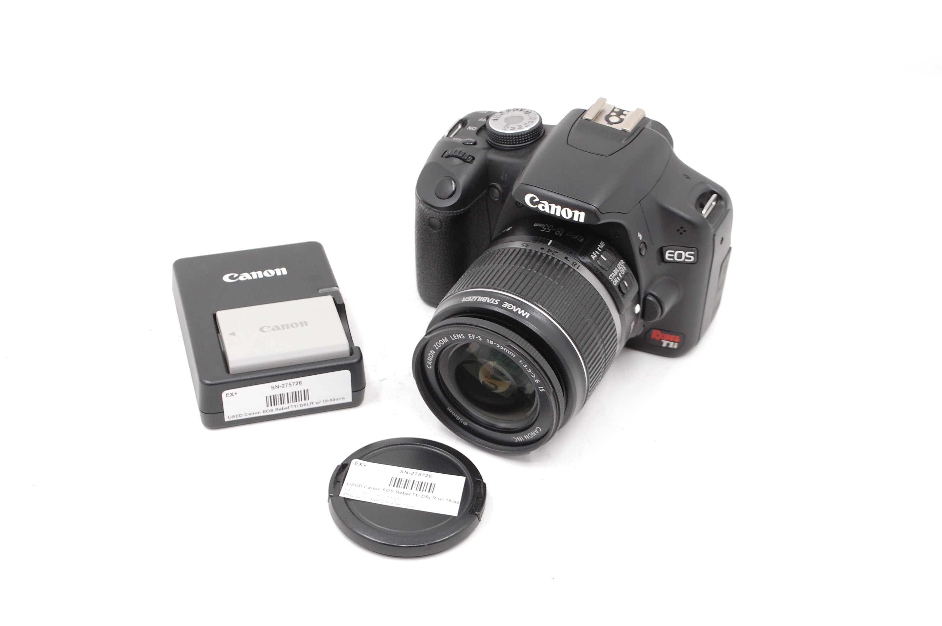 USED Canon EOS Rebel T1i DSLR w/ 18-55mm