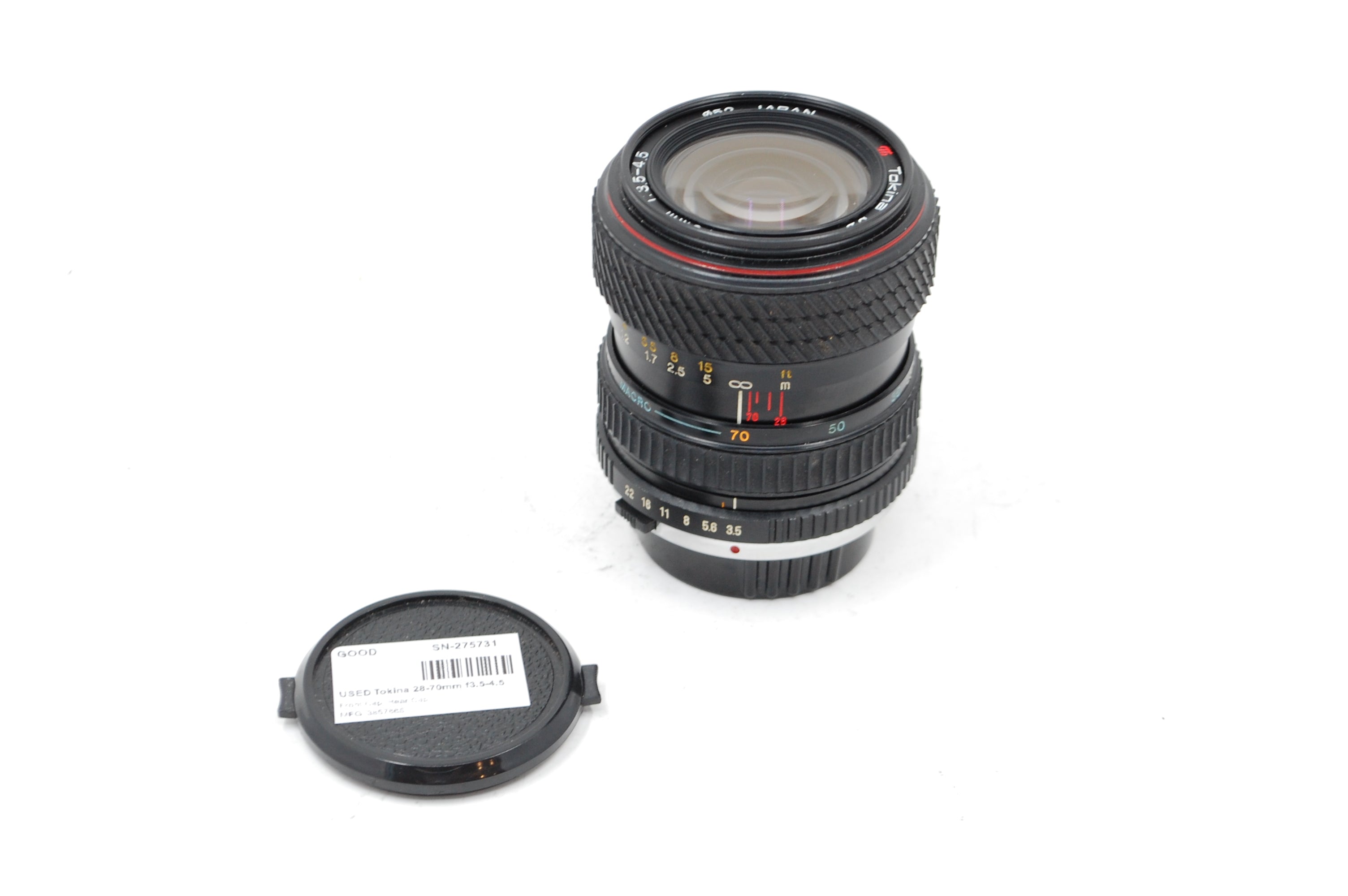 USED Tokina 28-70mm f3.5-4.5