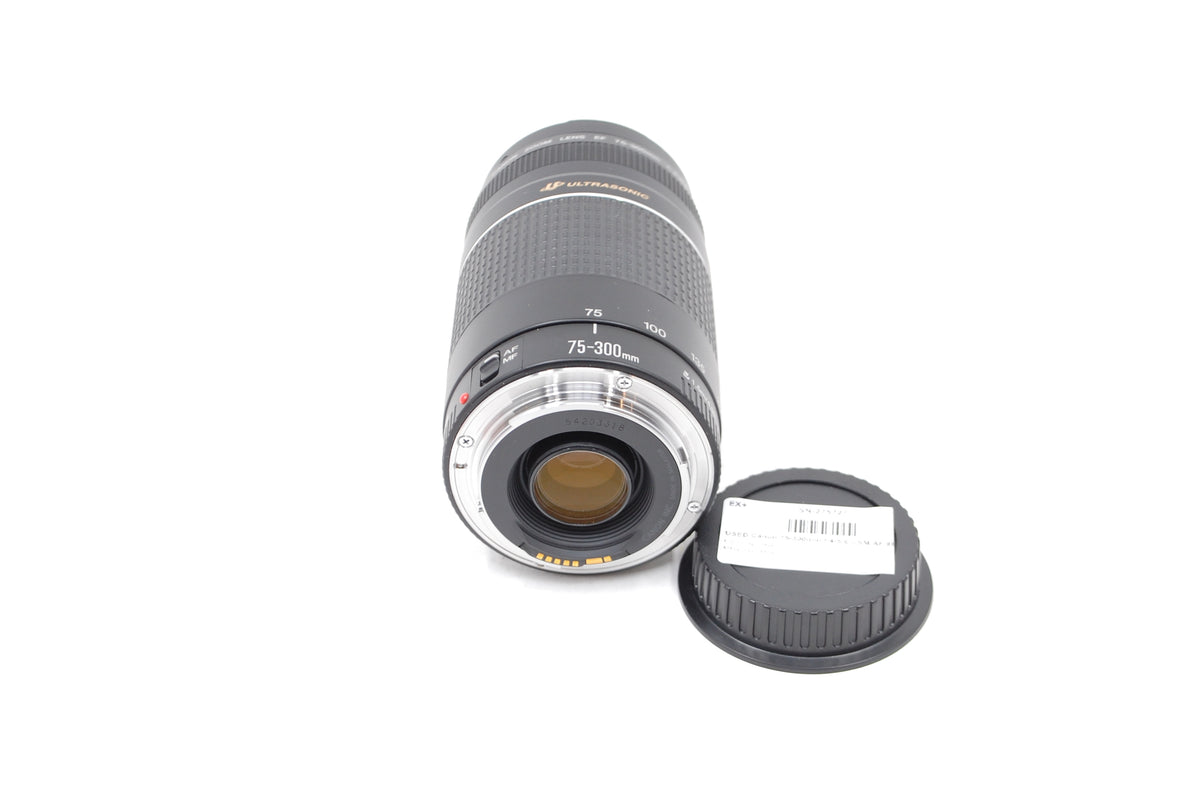 USED Canon 75-300mm F4-5.6 USM AF III Lens