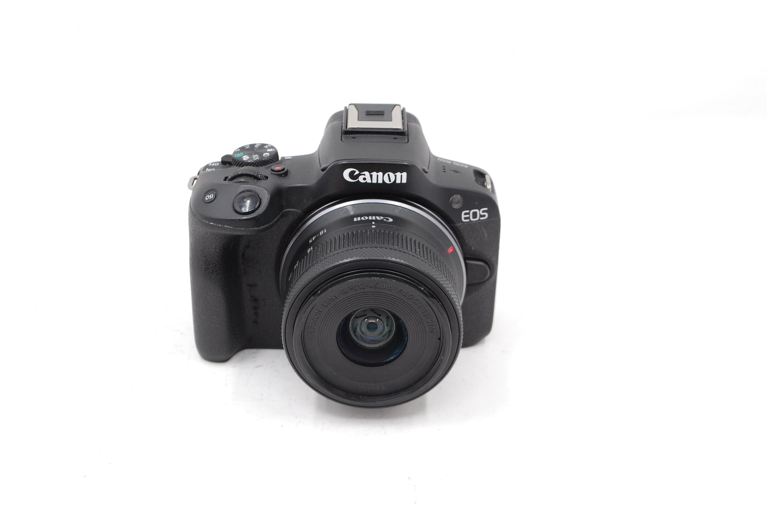 Used Canon EOS R50 Mirrorless Camera with RF-S 18-45mm F4.5-6.3 IS STM Lens (Black)