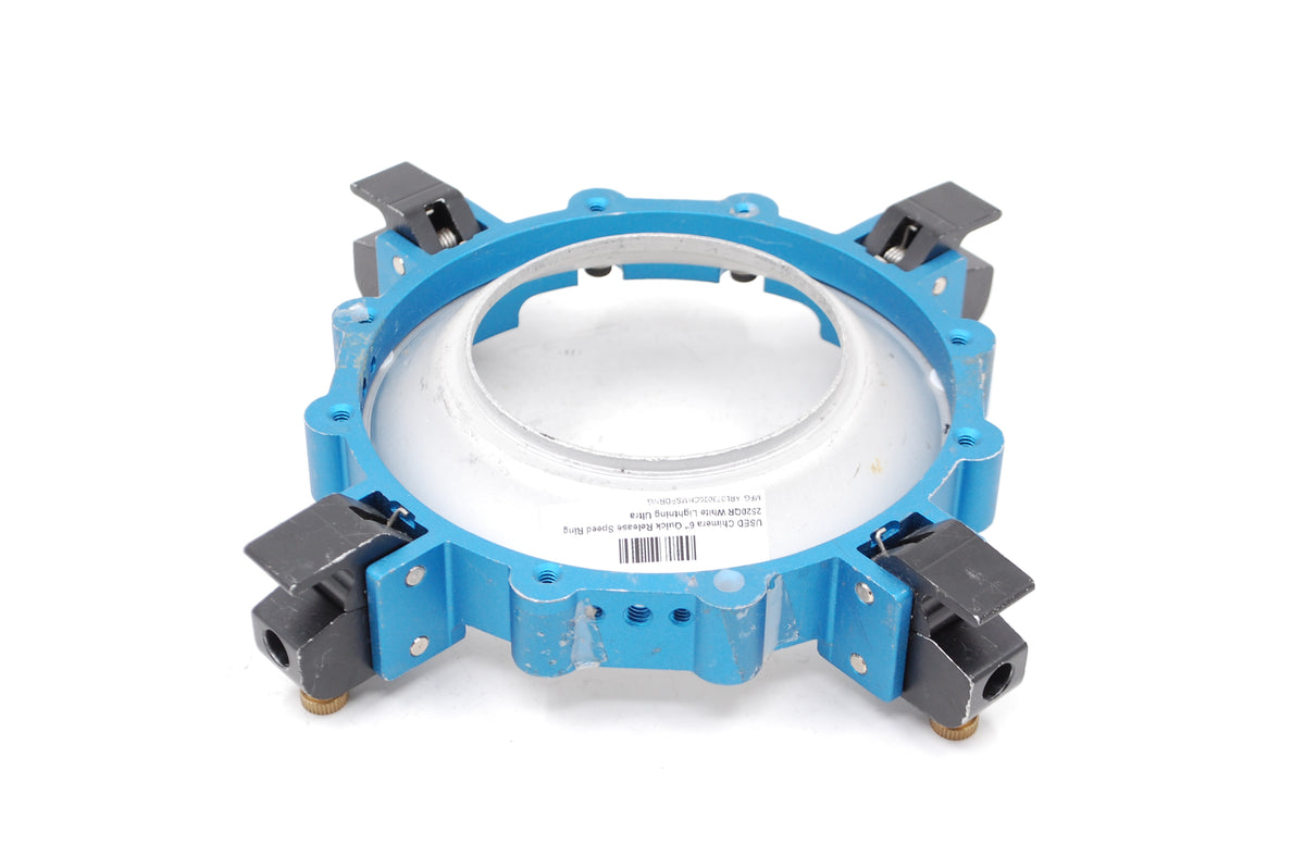 USED Chimera 6" Quick Release Speed Ring 2520QR White Lightning Ultra