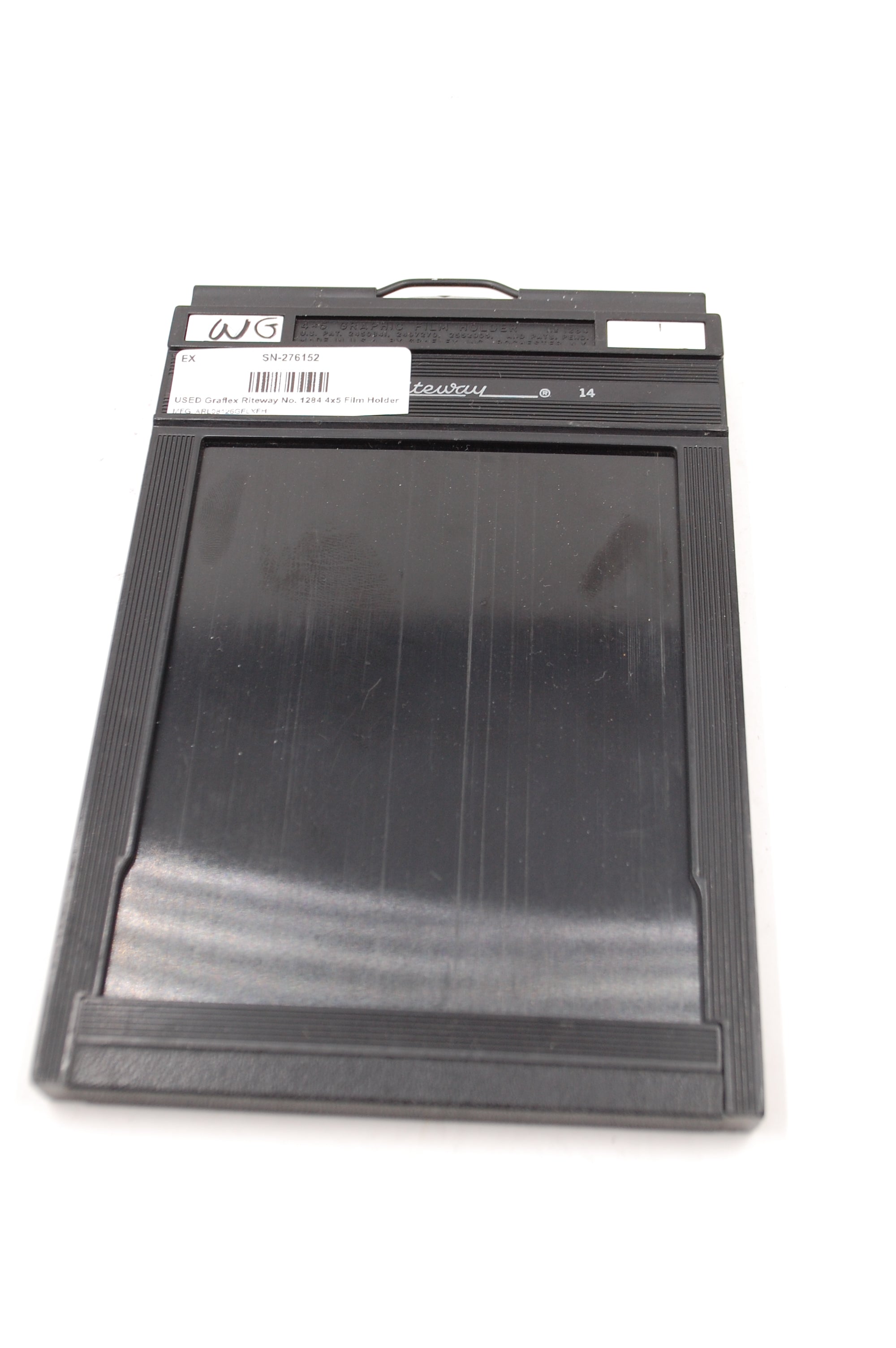 USED Graflex Riteway No. 1284 4x5 Film Holder