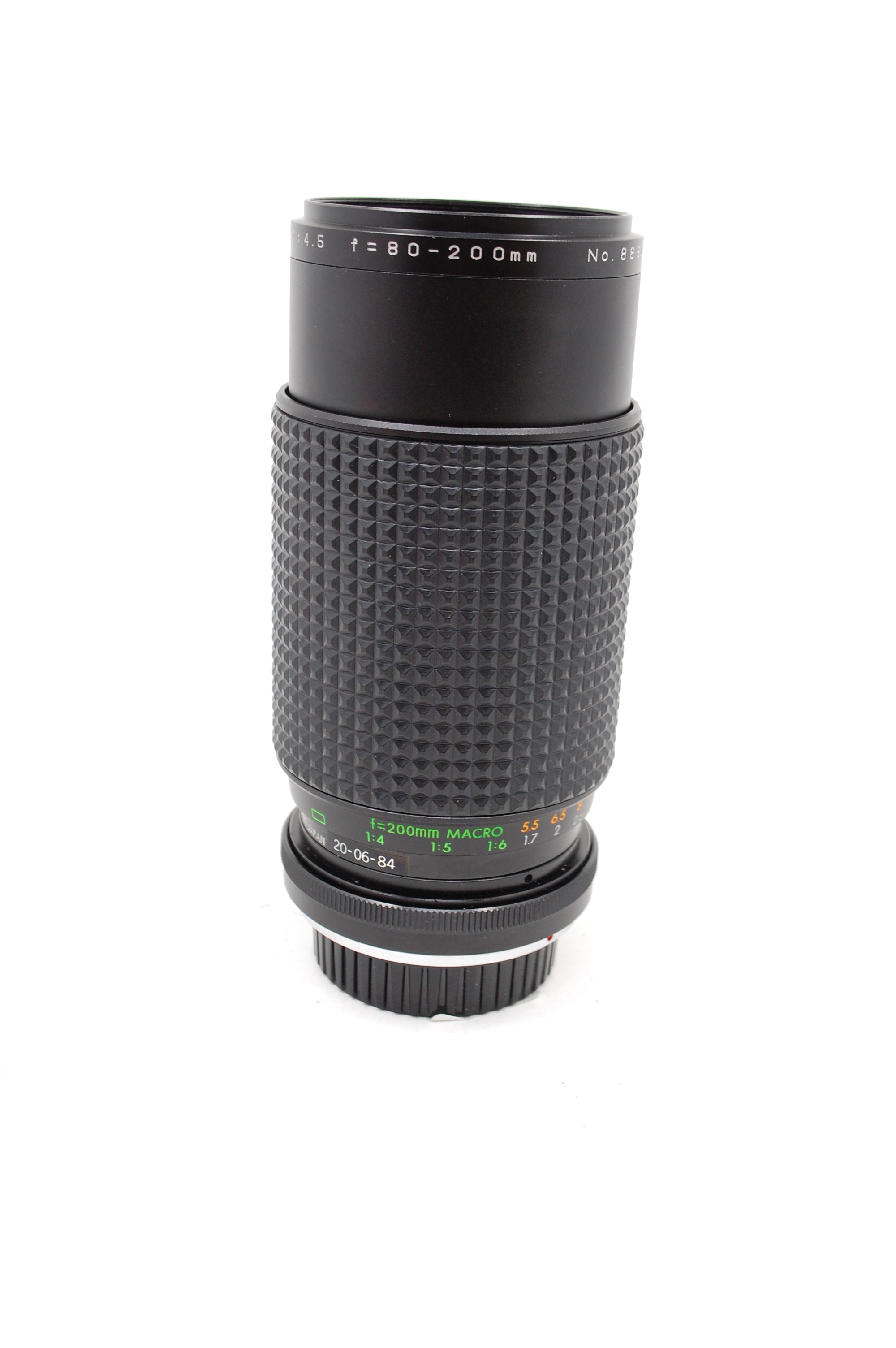 Used Minolta 80-200mm F4.5 MD Mount Lens