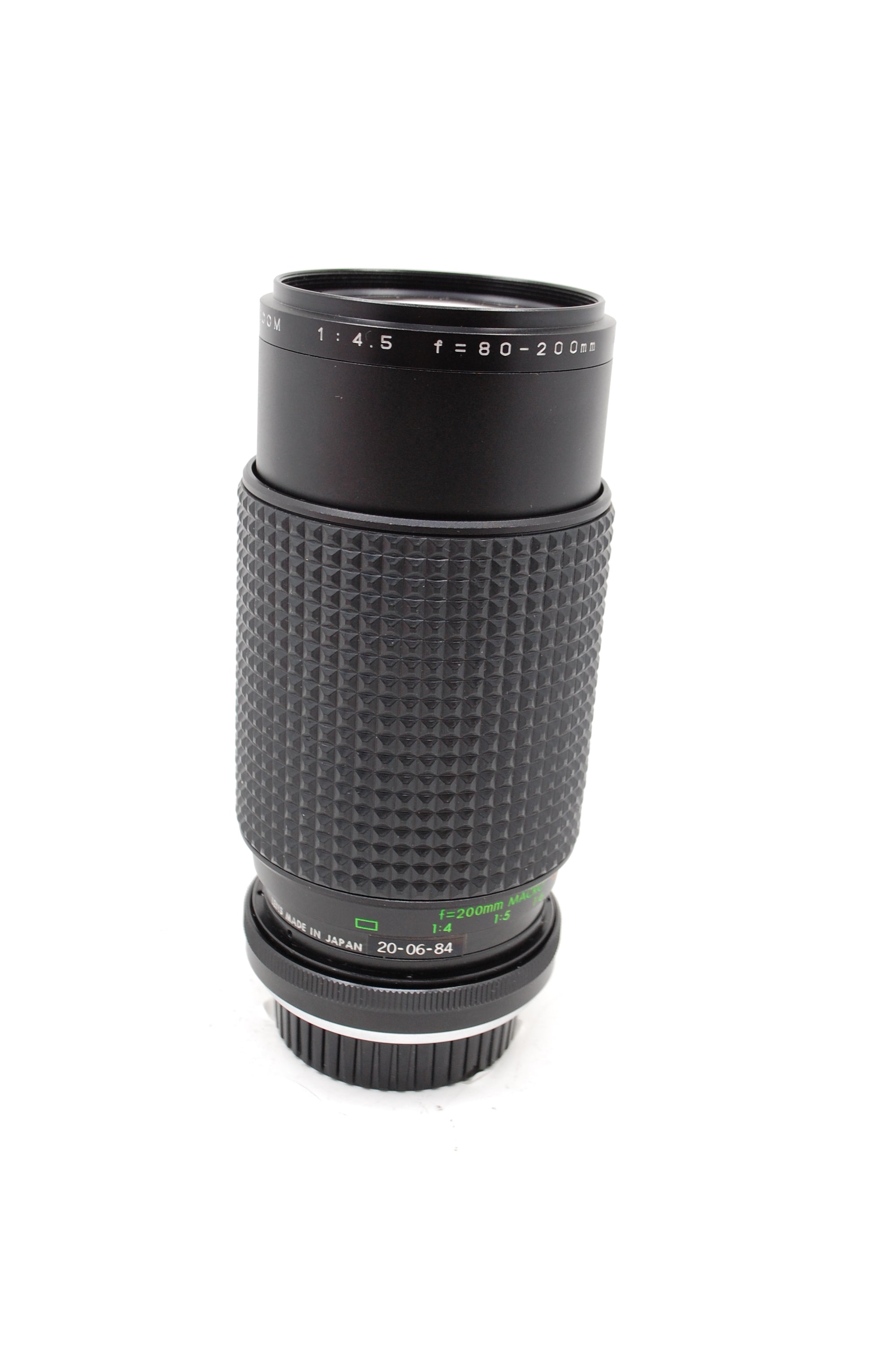 Used Minolta 80-200mm F4.5 MD Mount Lens