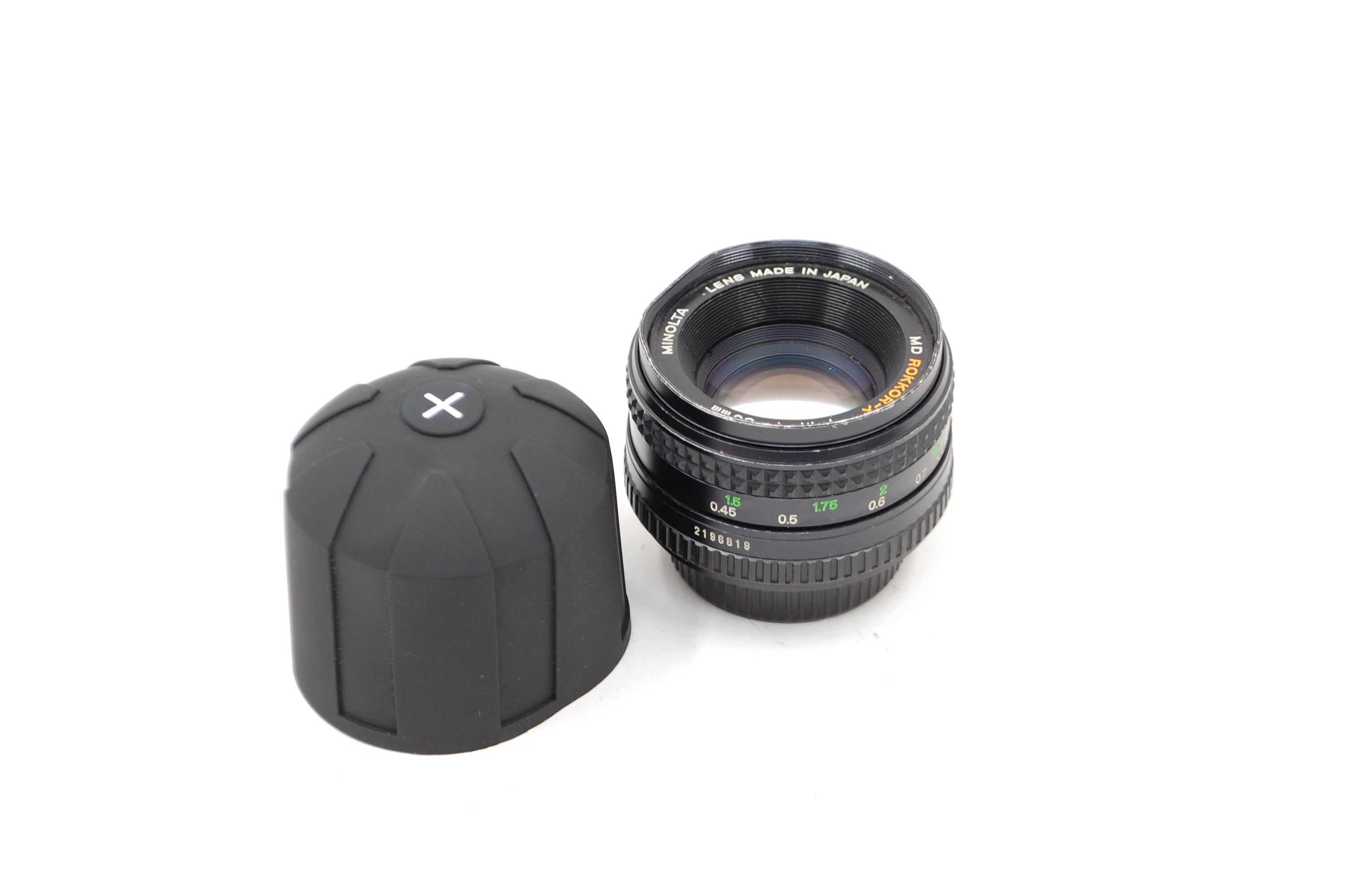 Used Minolta 50mm f1.7 Rokkor-X MD Manual Focus Lens