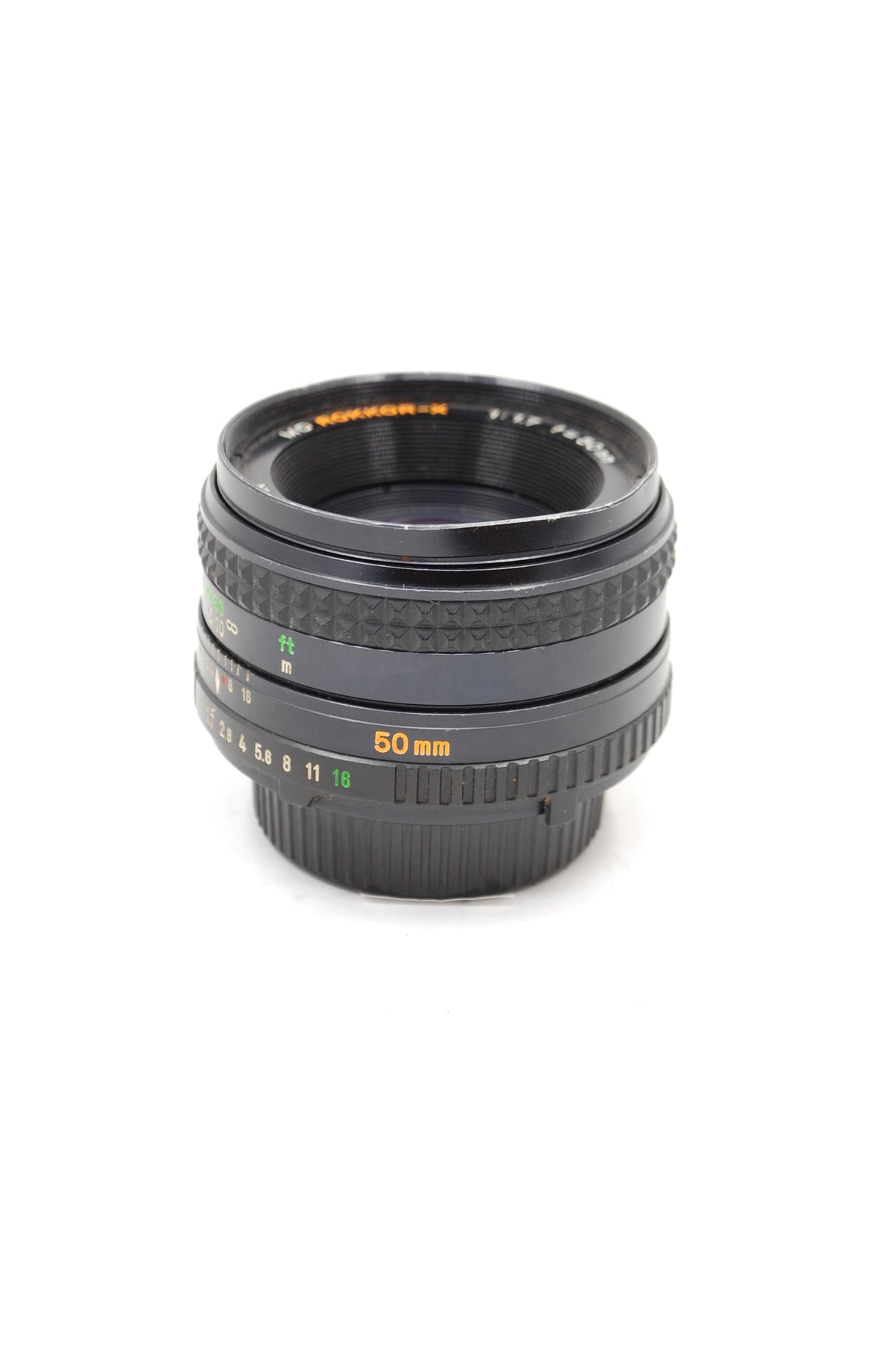 Used Minolta 50mm f1.7 Rokkor-X MD Manual Focus Lens
