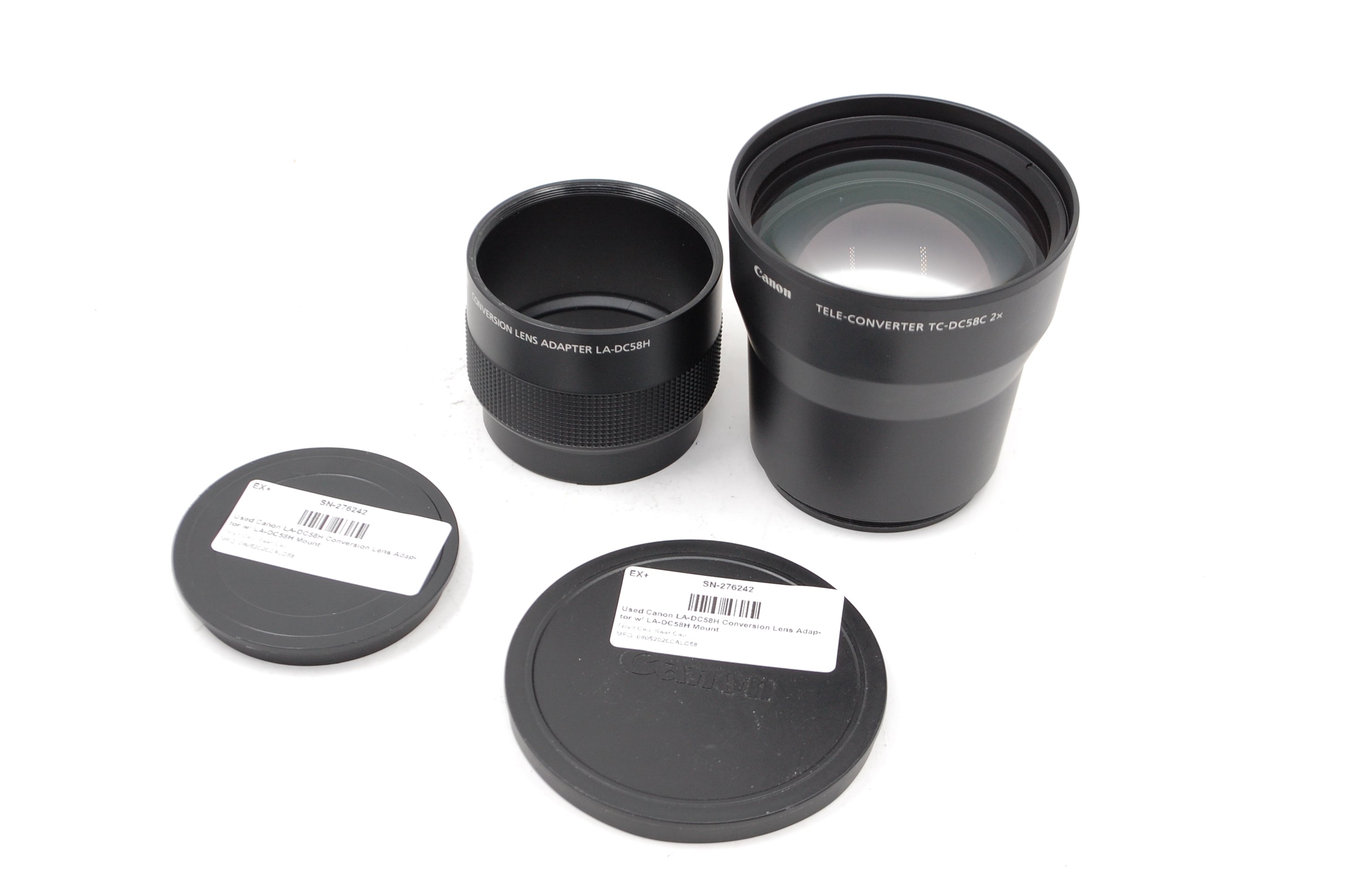 Used Canon LA-DC58H Conversion Lens Adaptor w/ LA-DC58H Mount