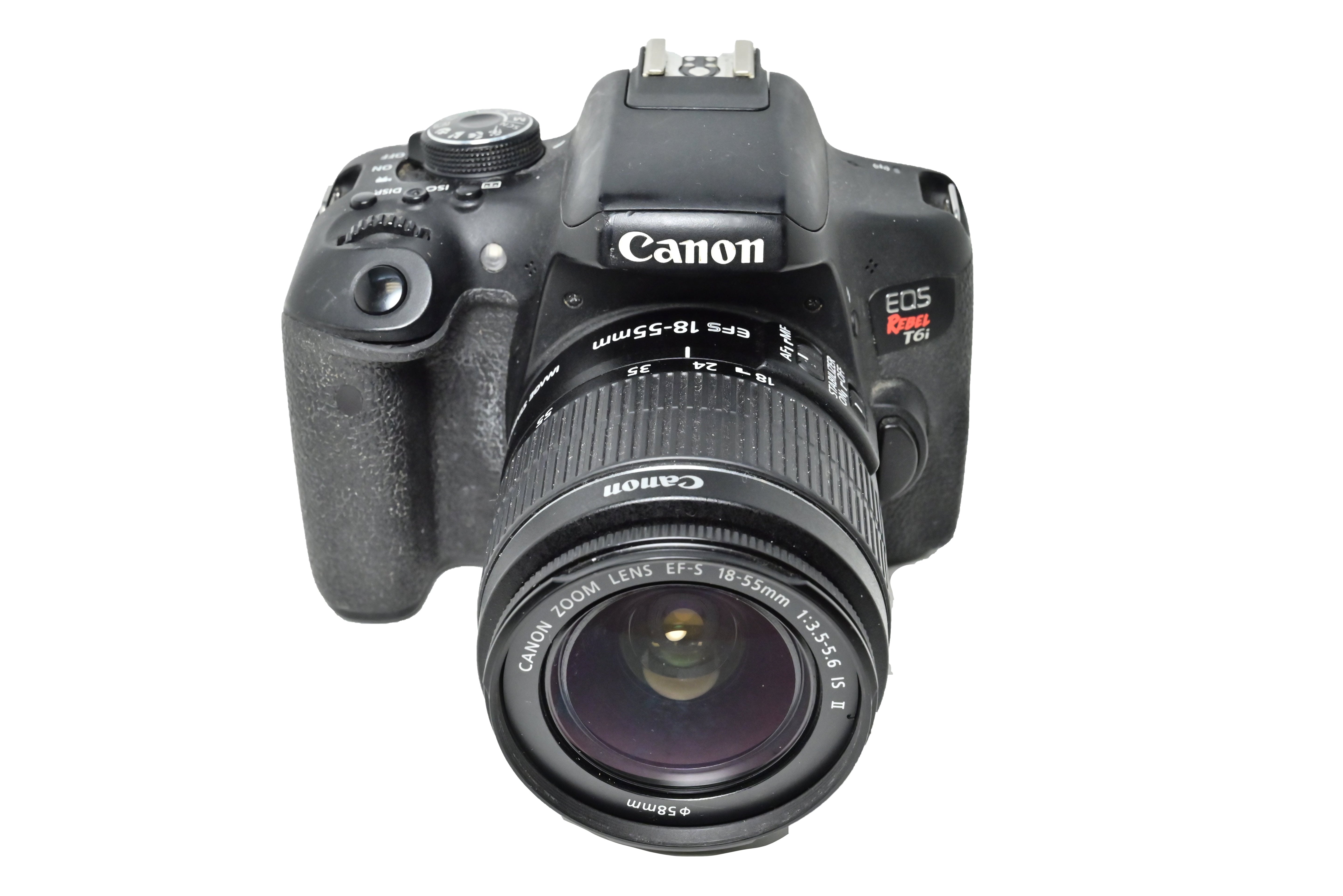 USED Canon EOS Rebel T6i w/18-55 IS STM