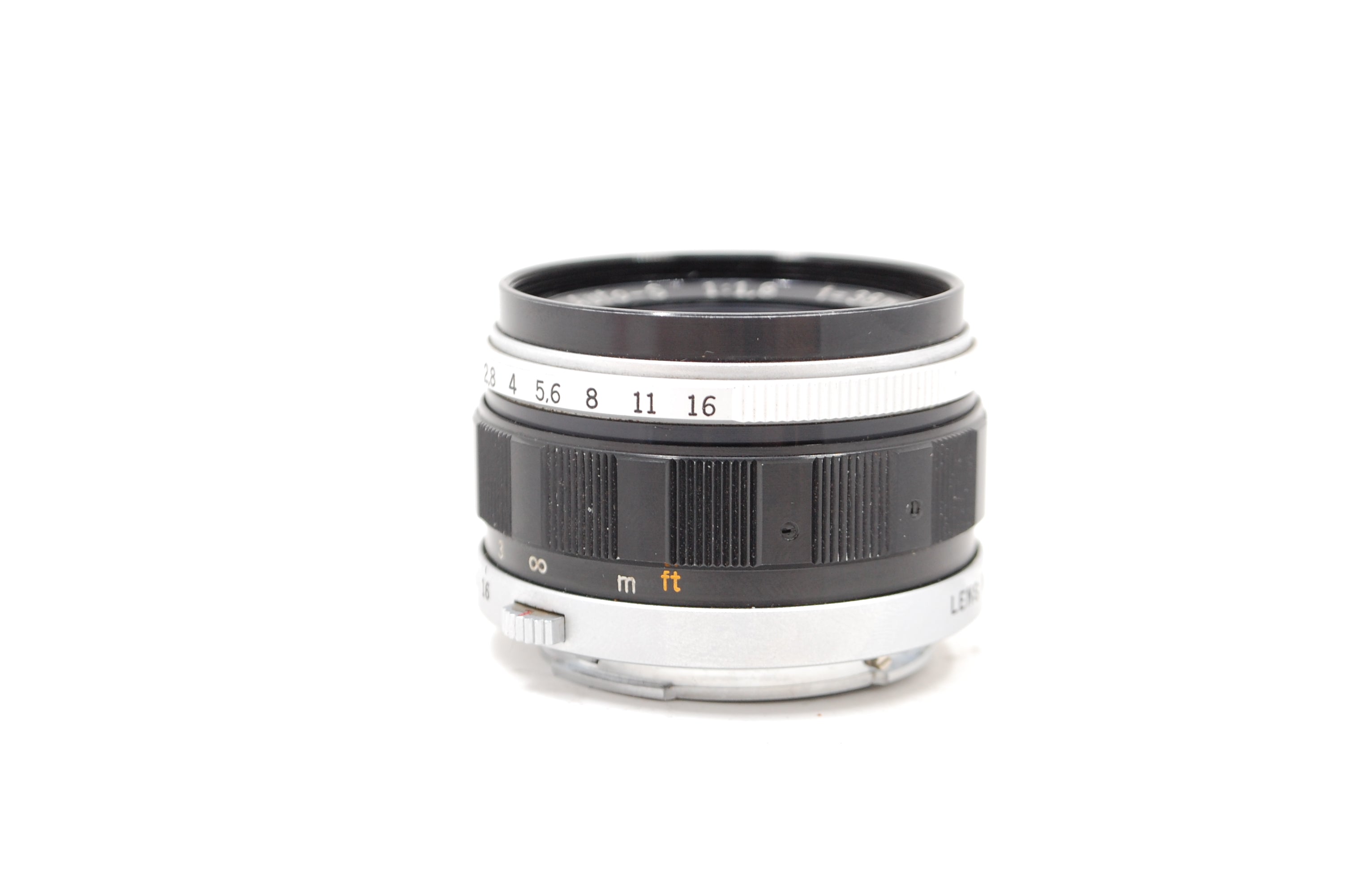 USED Olympus F Zuiko Auto-S 38mm f1.8 PEN Mount Lens