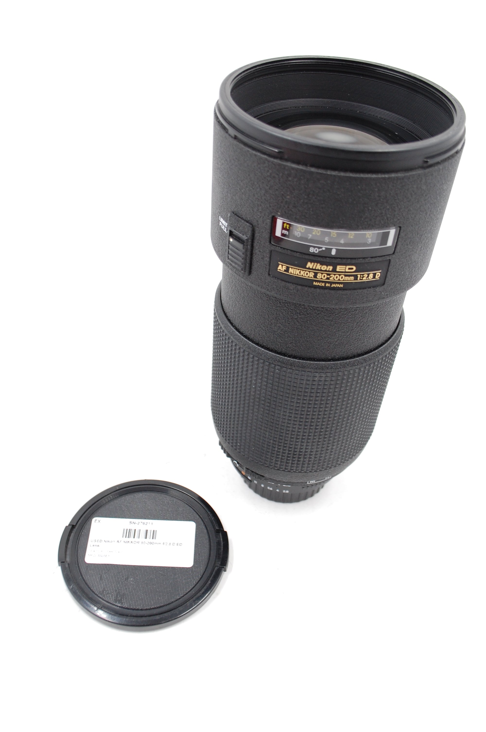 USED Nikon AF NIKKOR 80-200mm f/2.8 D ED Lens