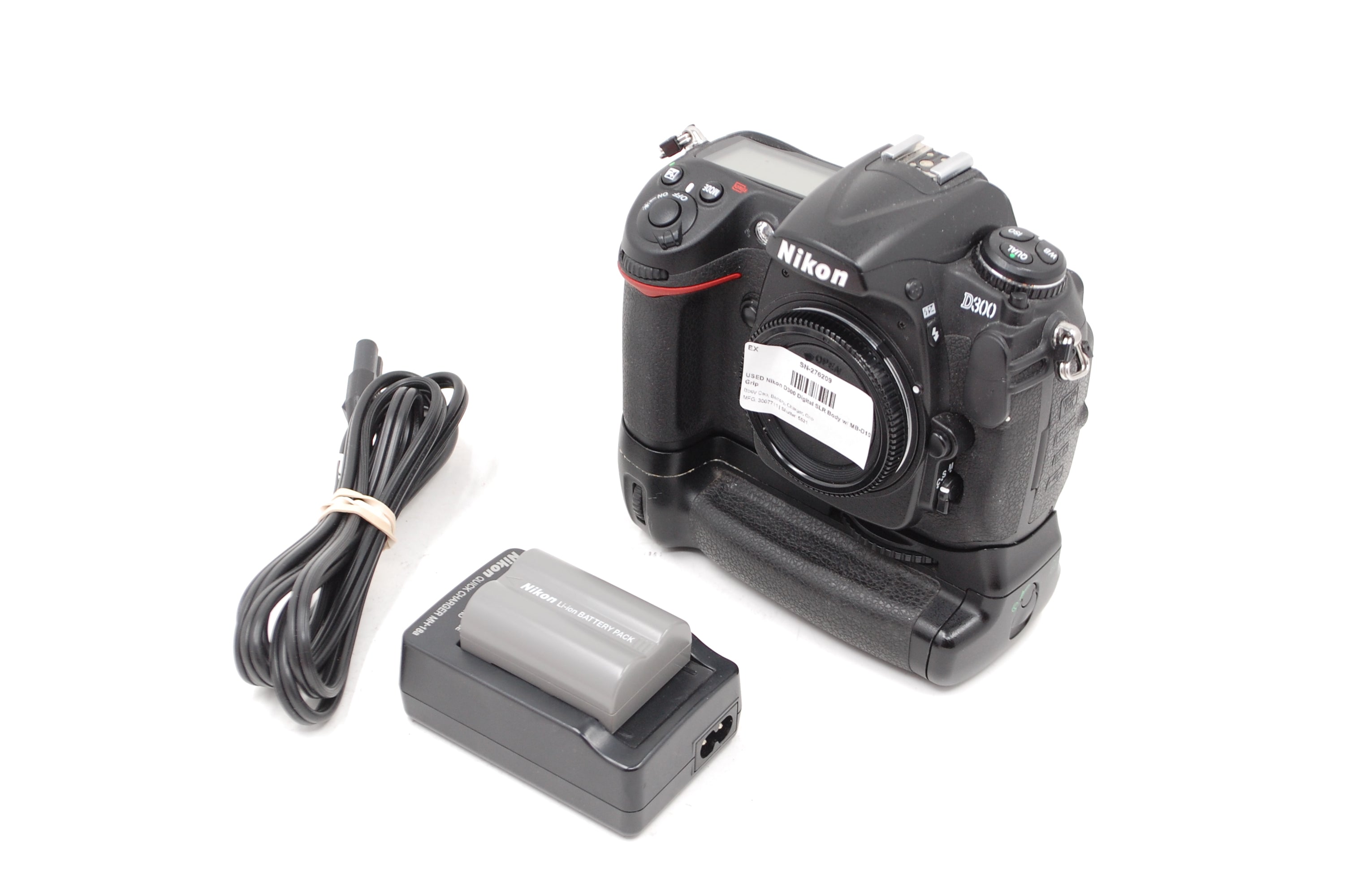 USED Nikon D300 Digital SLR Body w/ MB-D10 Grip