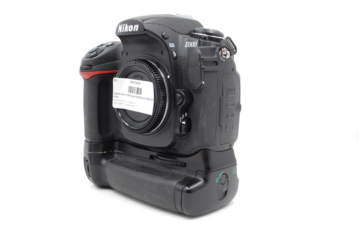 USED Nikon D300 Digital SLR Body w/ MB-D10 Grip