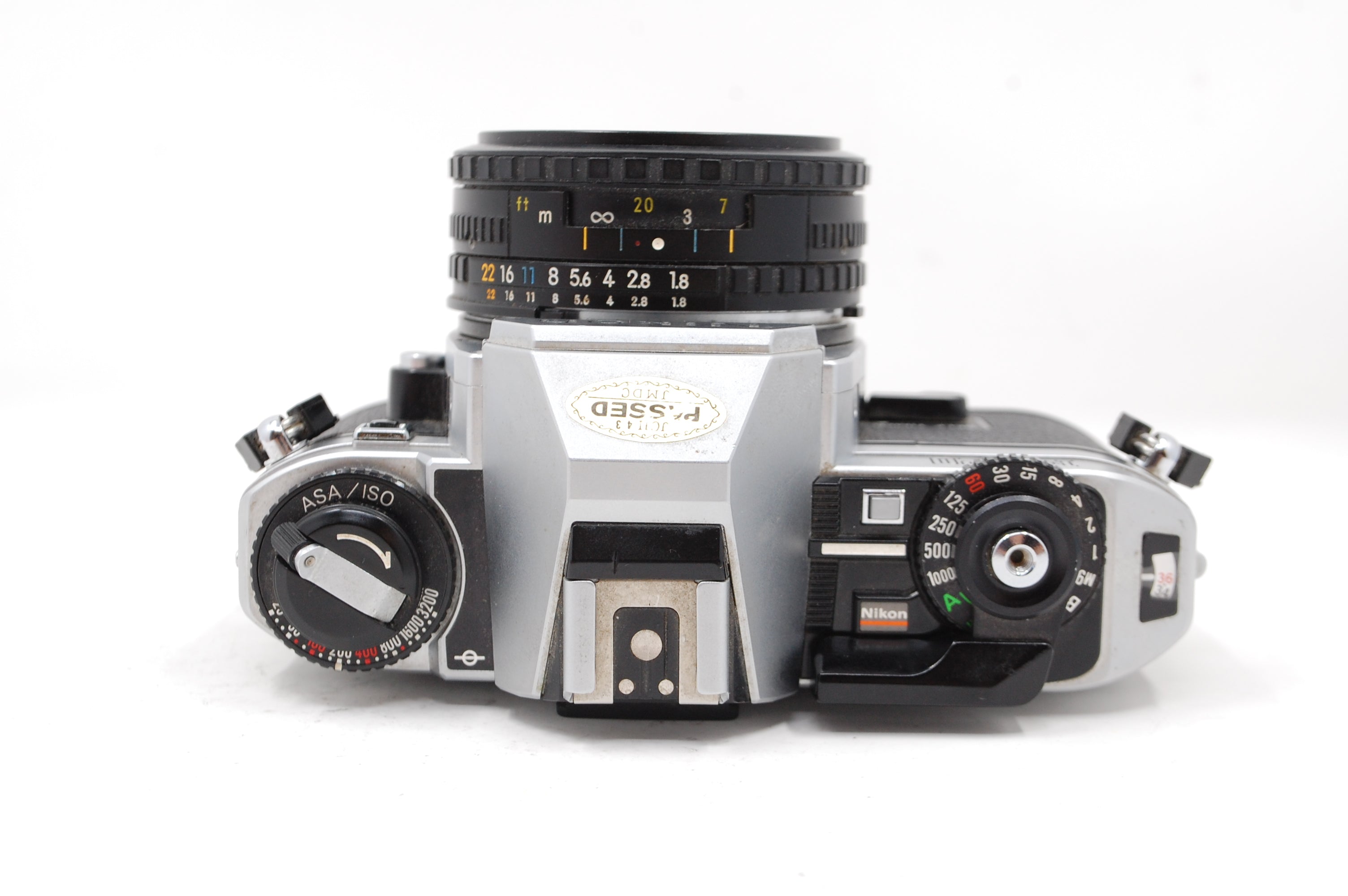 USED Nikon FG-20 w/ Nikon Series E 50mm f/1.8 Lens - (READ)