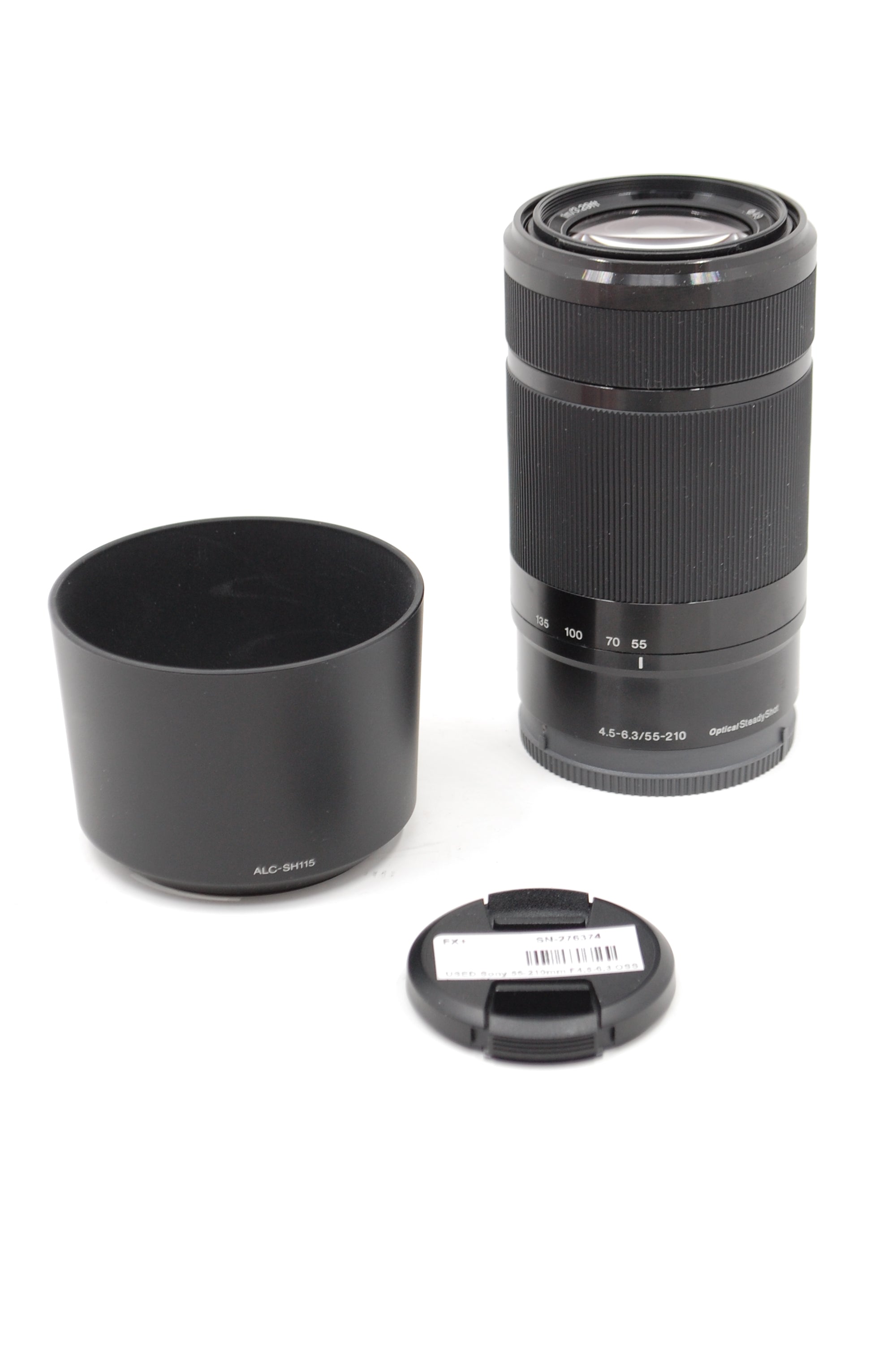 USED Sony 55-210mm F4.5-6.3 OSS E-Mount Lens (Black)