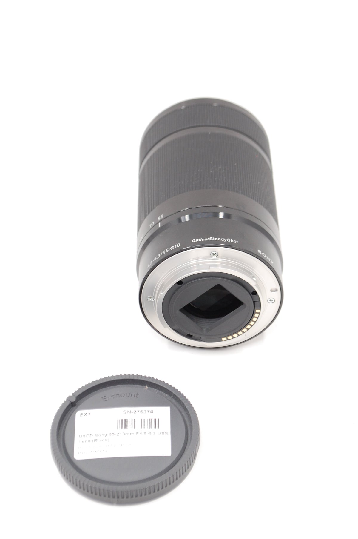 USED Sony 55-210mm F4.5-6.3 OSS E-Mount Lens (Black)