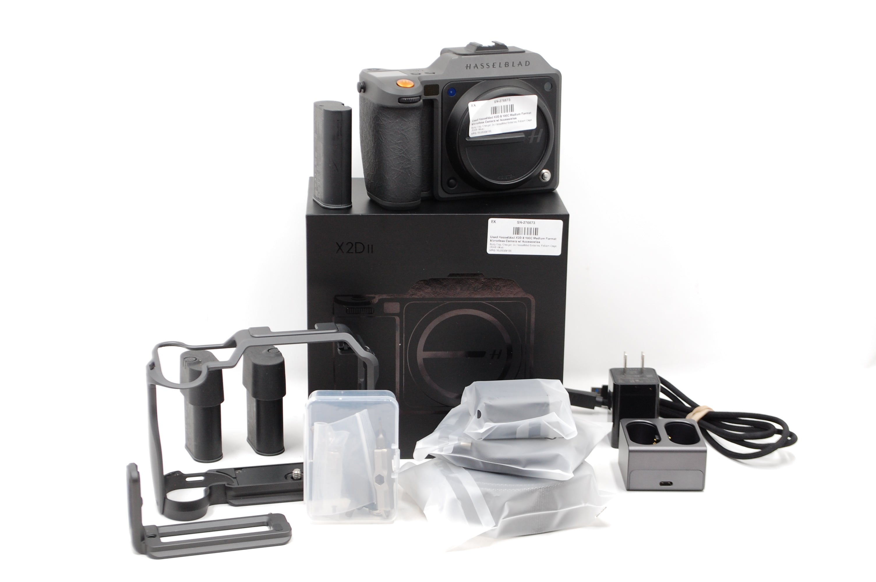 Used Hasselblad X2D II 100C Medium Format Mirrorless Camera w/ Accessories