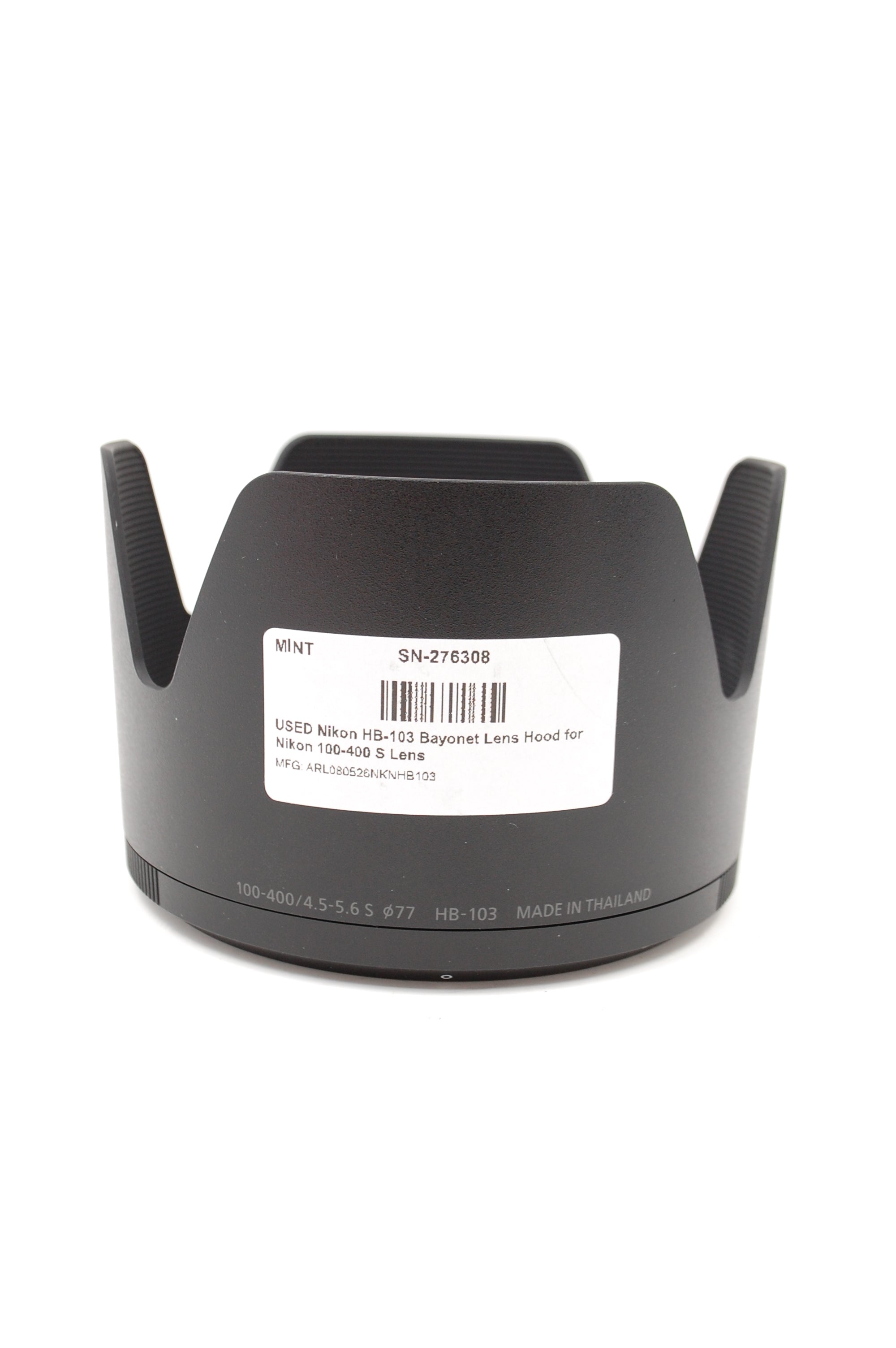 USED Nikon HB-103 Bayonet Lens Hood for Nikon 100-400 S Lens