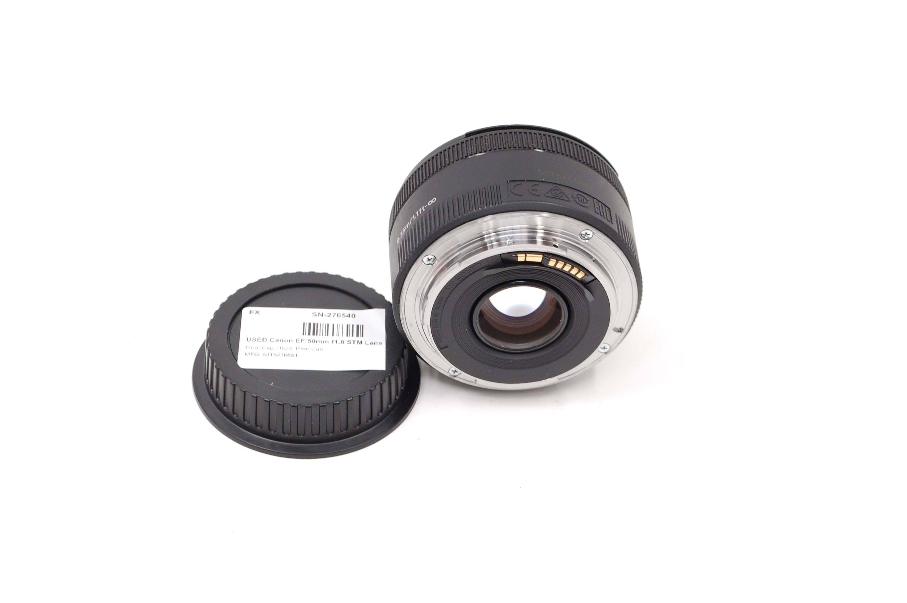 USED Canon EF 50mm f1.8 STM Lens