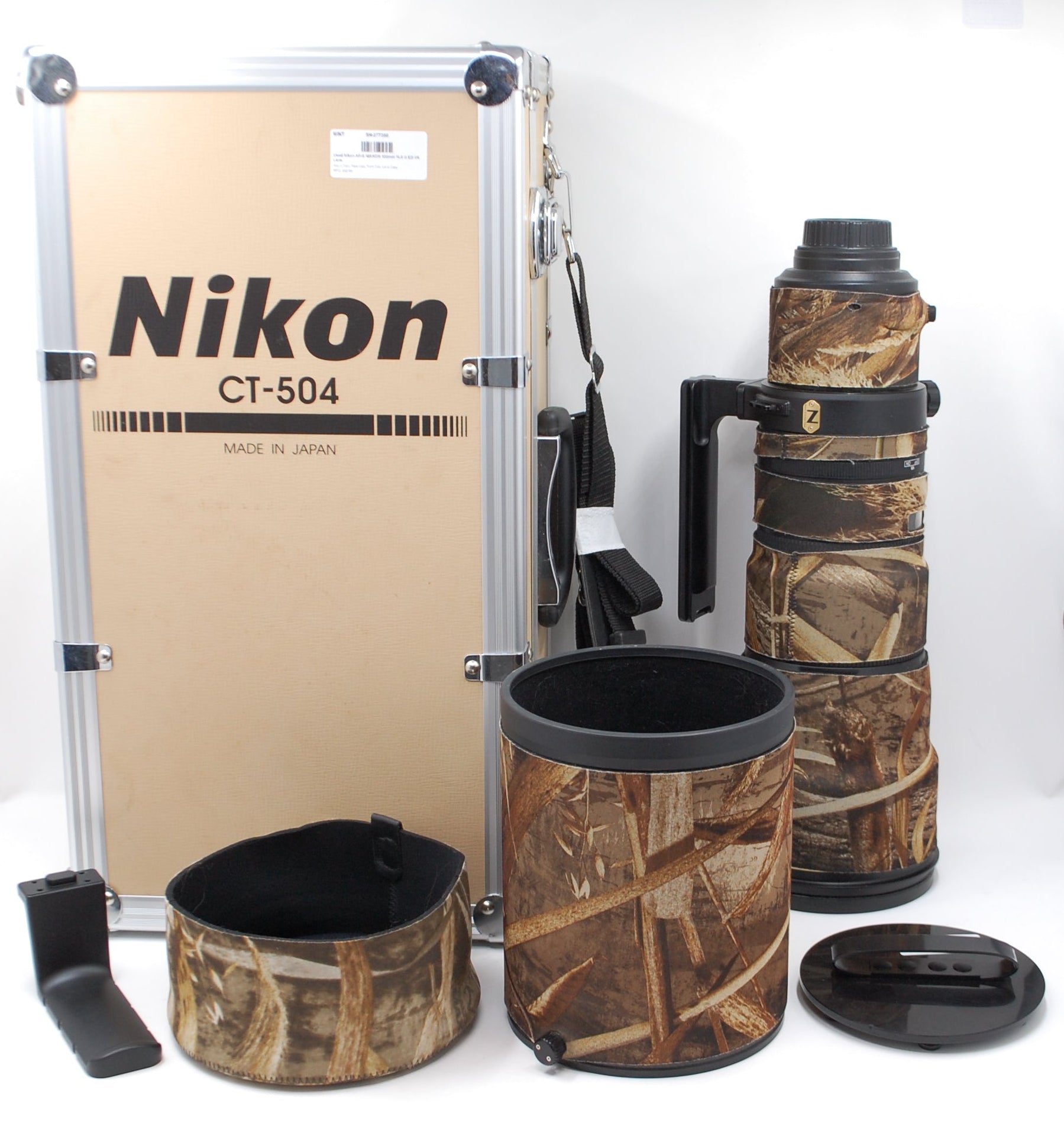 Used Nikon AF-S NIKKOR 500mm f4.0 G ED VR Lens