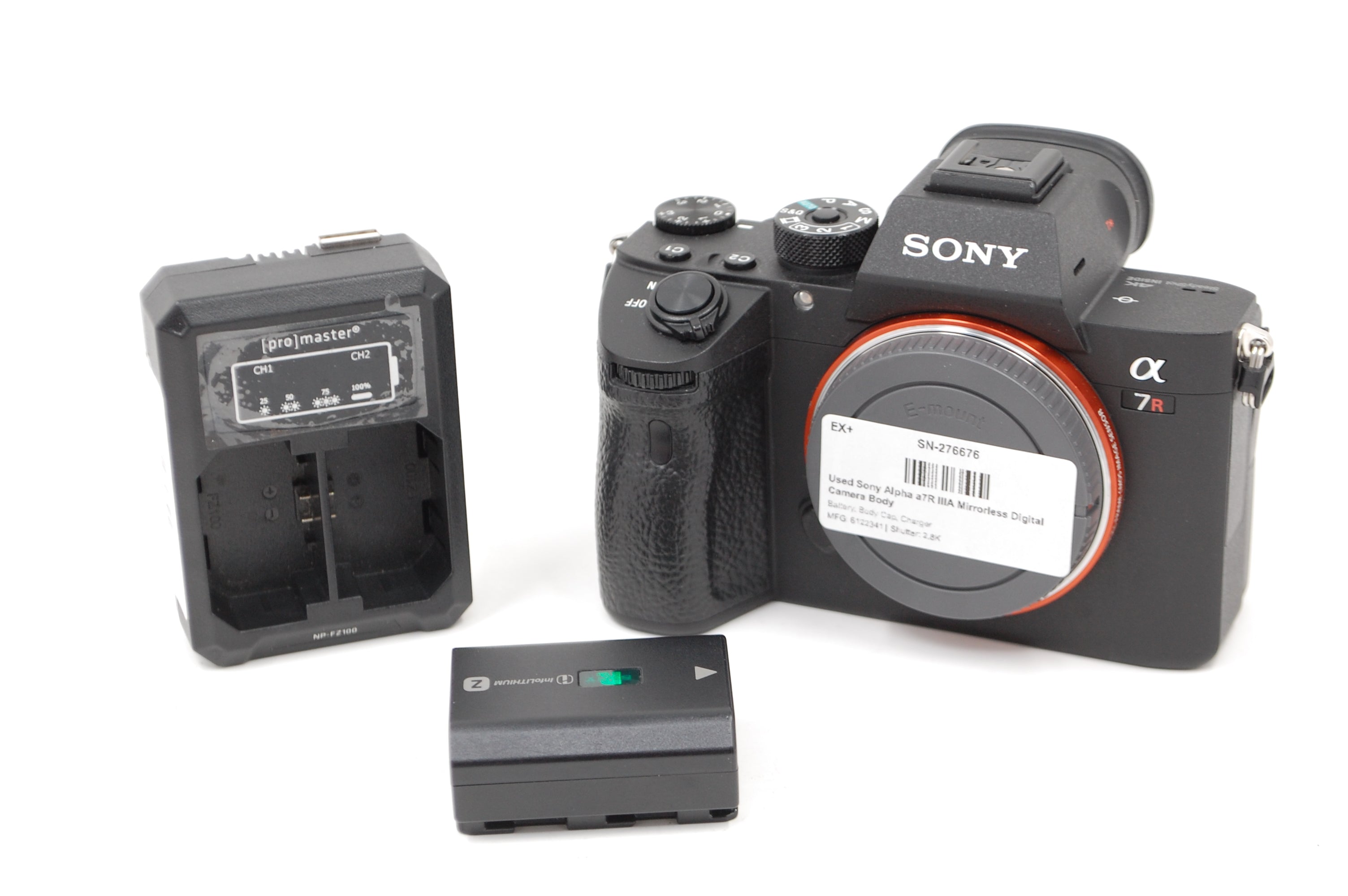 Used Sony Alpha a7R IIIA Mirrorless Digital Camera Body