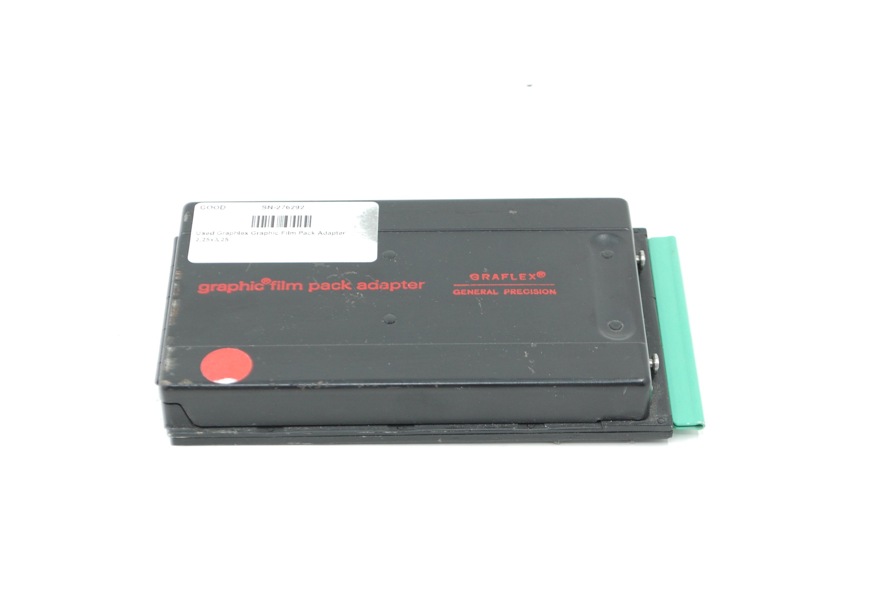 Used Graphlex Graphic Film Pack Adapter 2.25x3.25