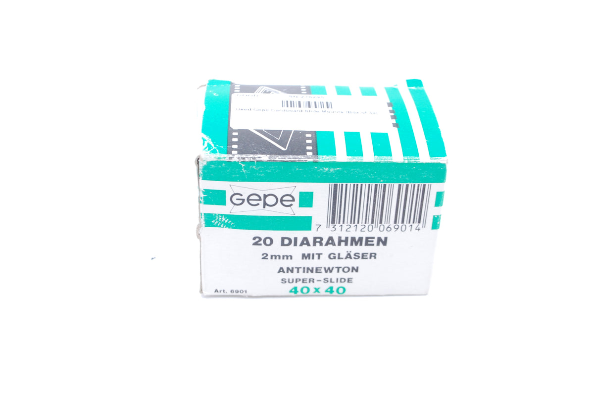 Used Gepe Cardboard Slide Mounts (Box of 30)