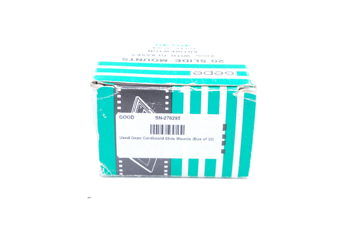Used Gepe Cardboard Slide Mounts (Box of 30)