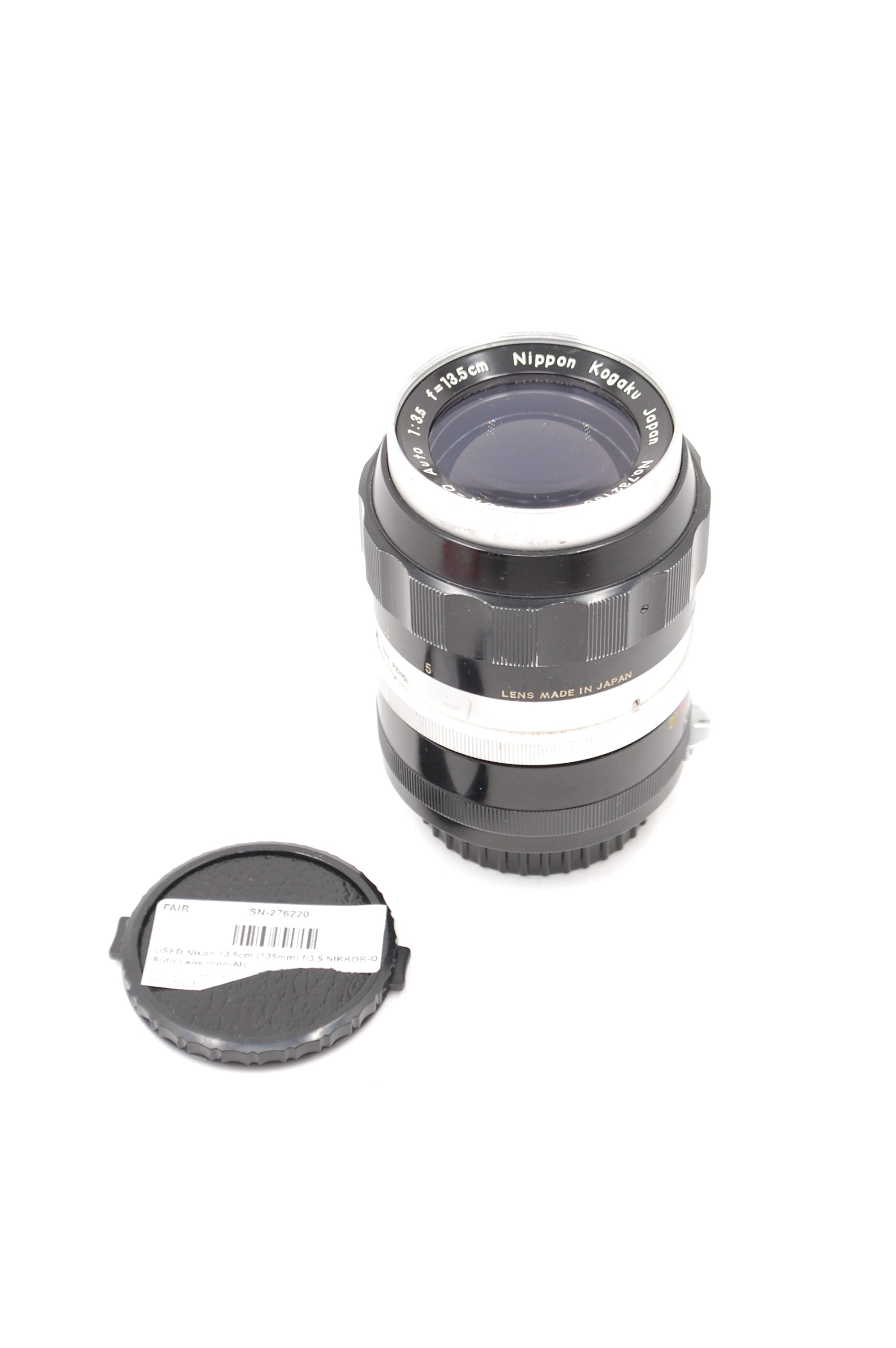 USED Nikon 13.5cm (135mm) f/3.5 NIKKOR-Q Auto Lens (non-AI)