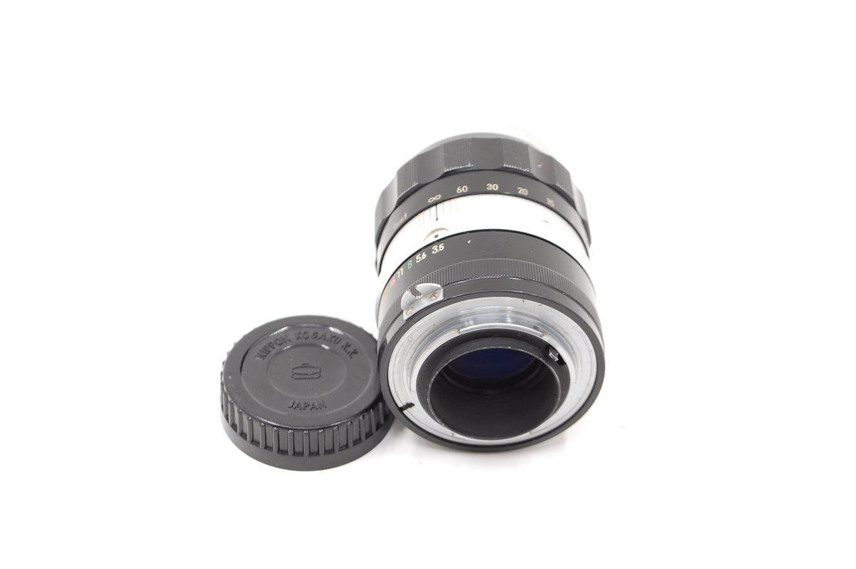 USED Nikon 13.5cm (135mm) f/3.5 NIKKOR-Q Auto Lens (non-AI)