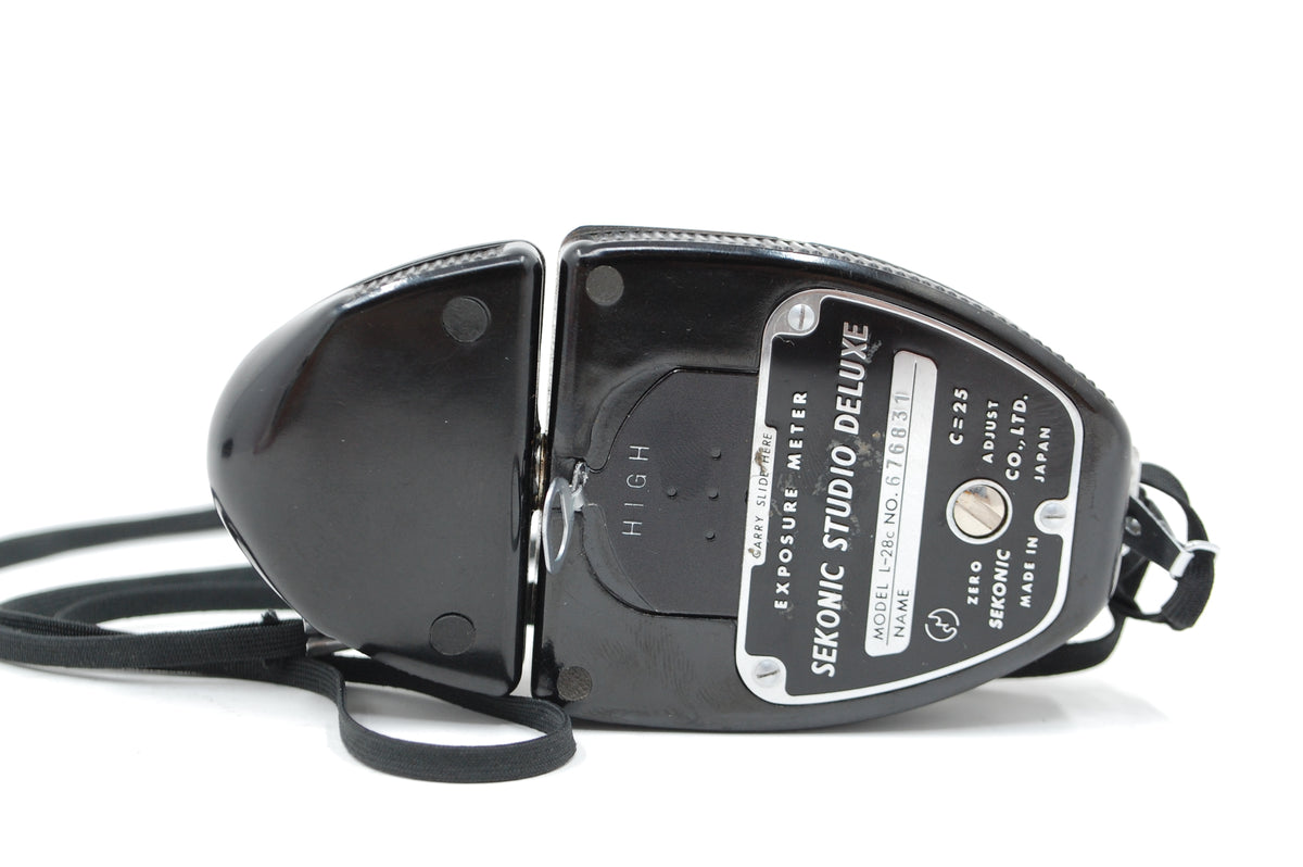 Used Sekonic L-28c Studio Light Meter with Leather Case