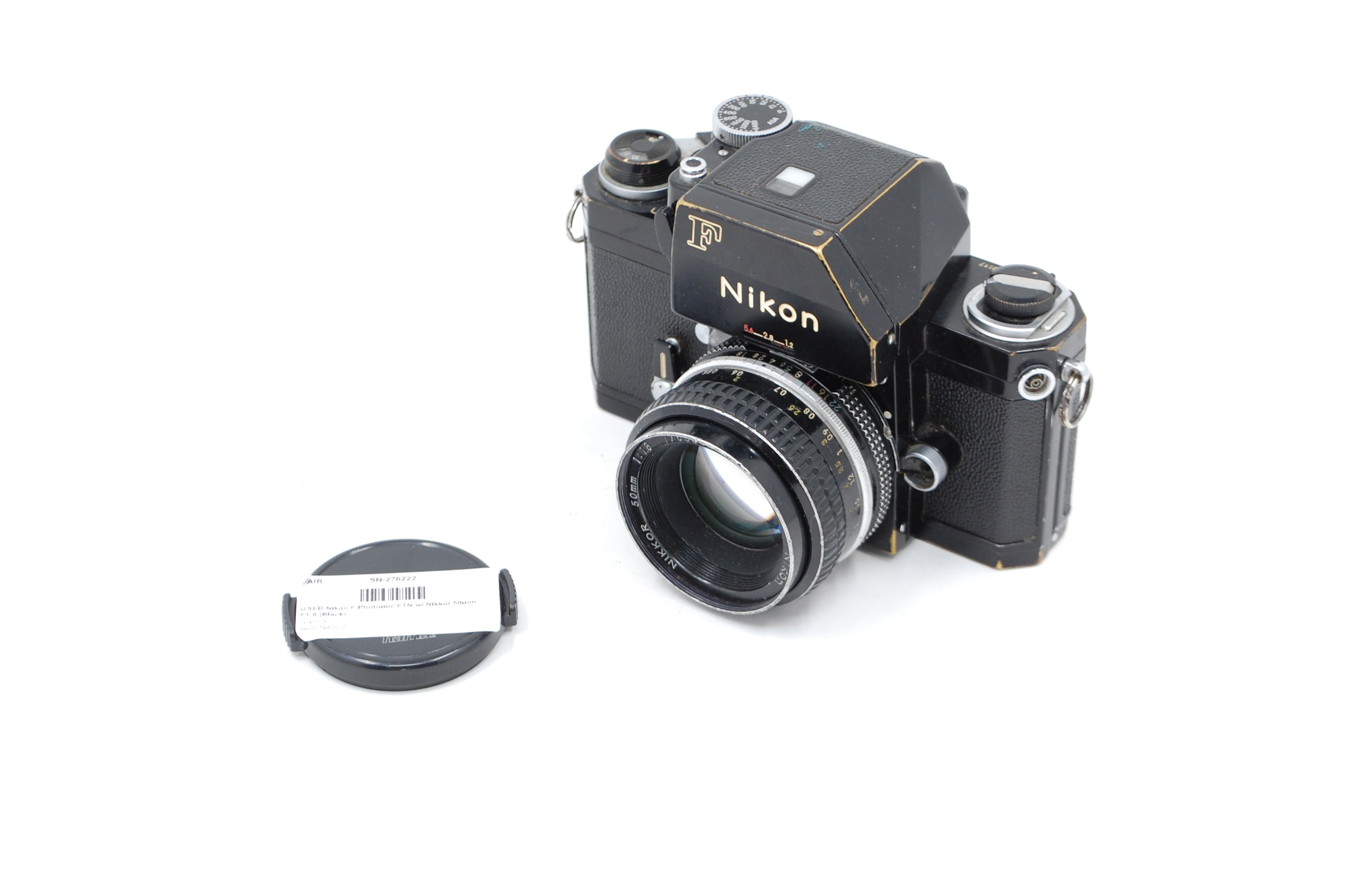 USED Nikon F Photomic FTN w/ Nikkor 50mm F1.8 (Black)