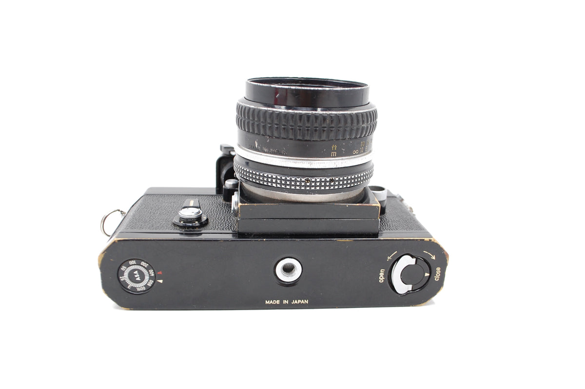 USED Nikon F Photomic FTN w/ Nikkor 50mm F1.8 (Black)